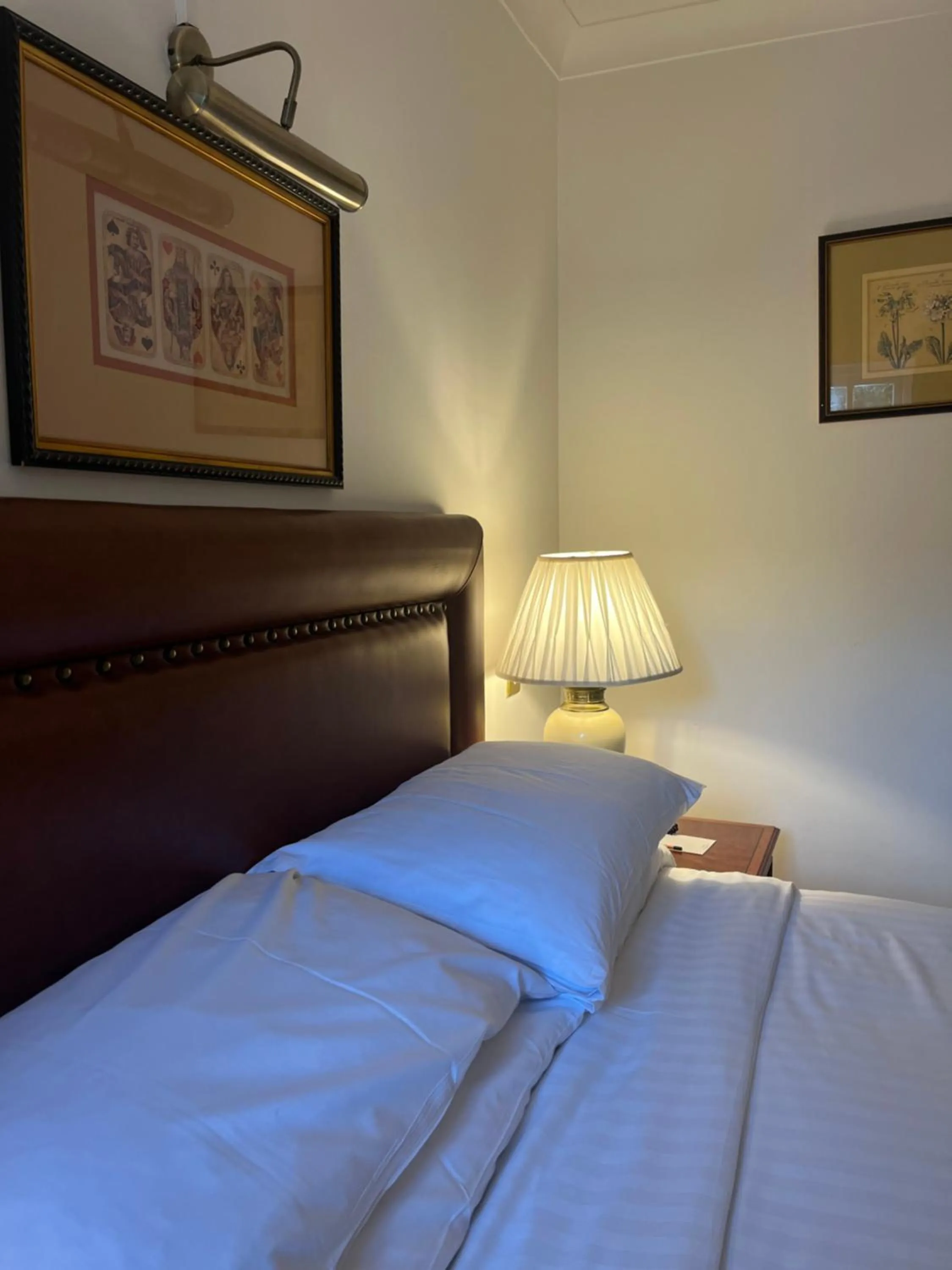 Bed in Noel Arms - "A Bespoke Hotel"