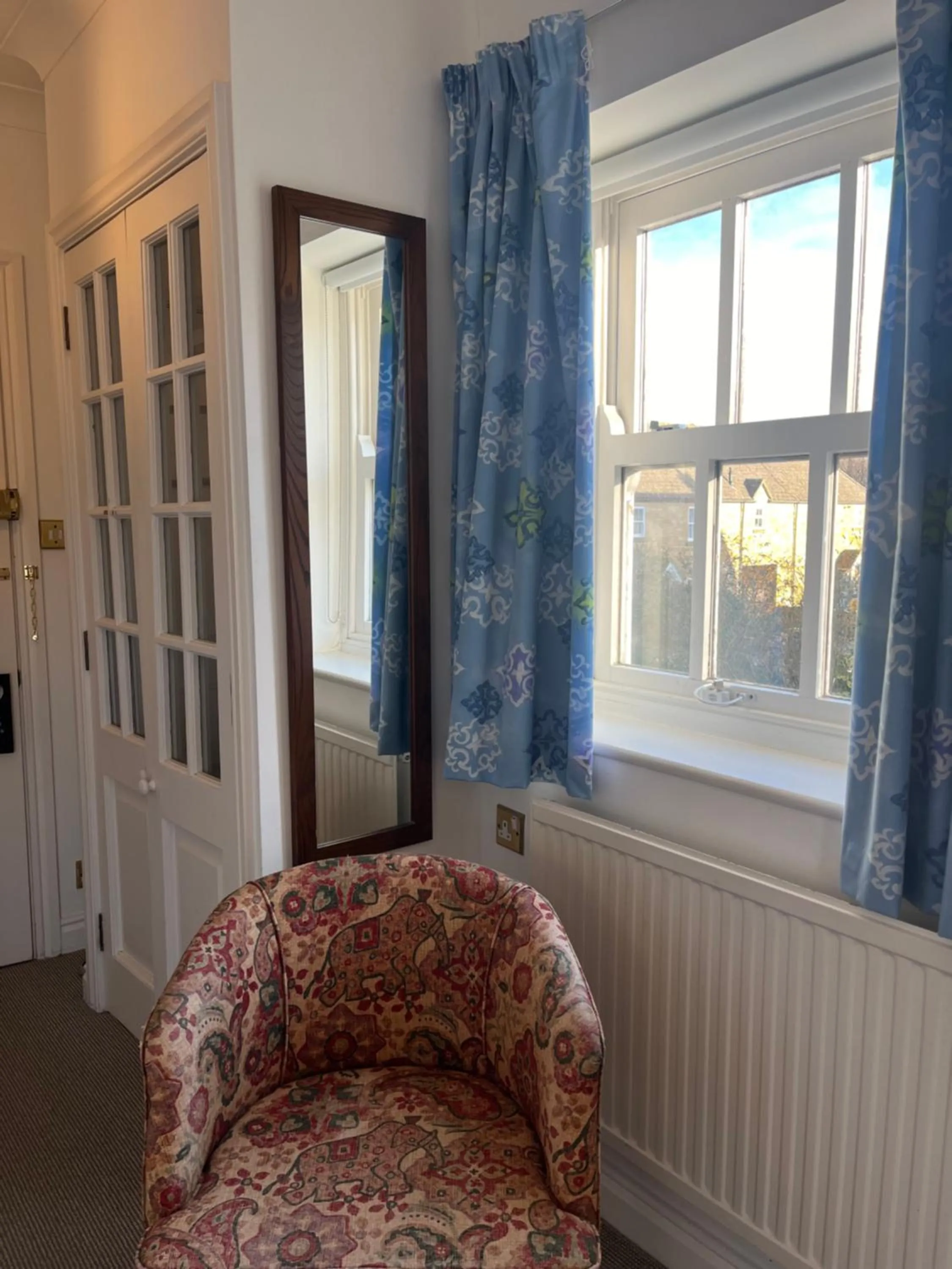 Decorative detail, Bed in Noel Arms - "A Bespoke Hotel"