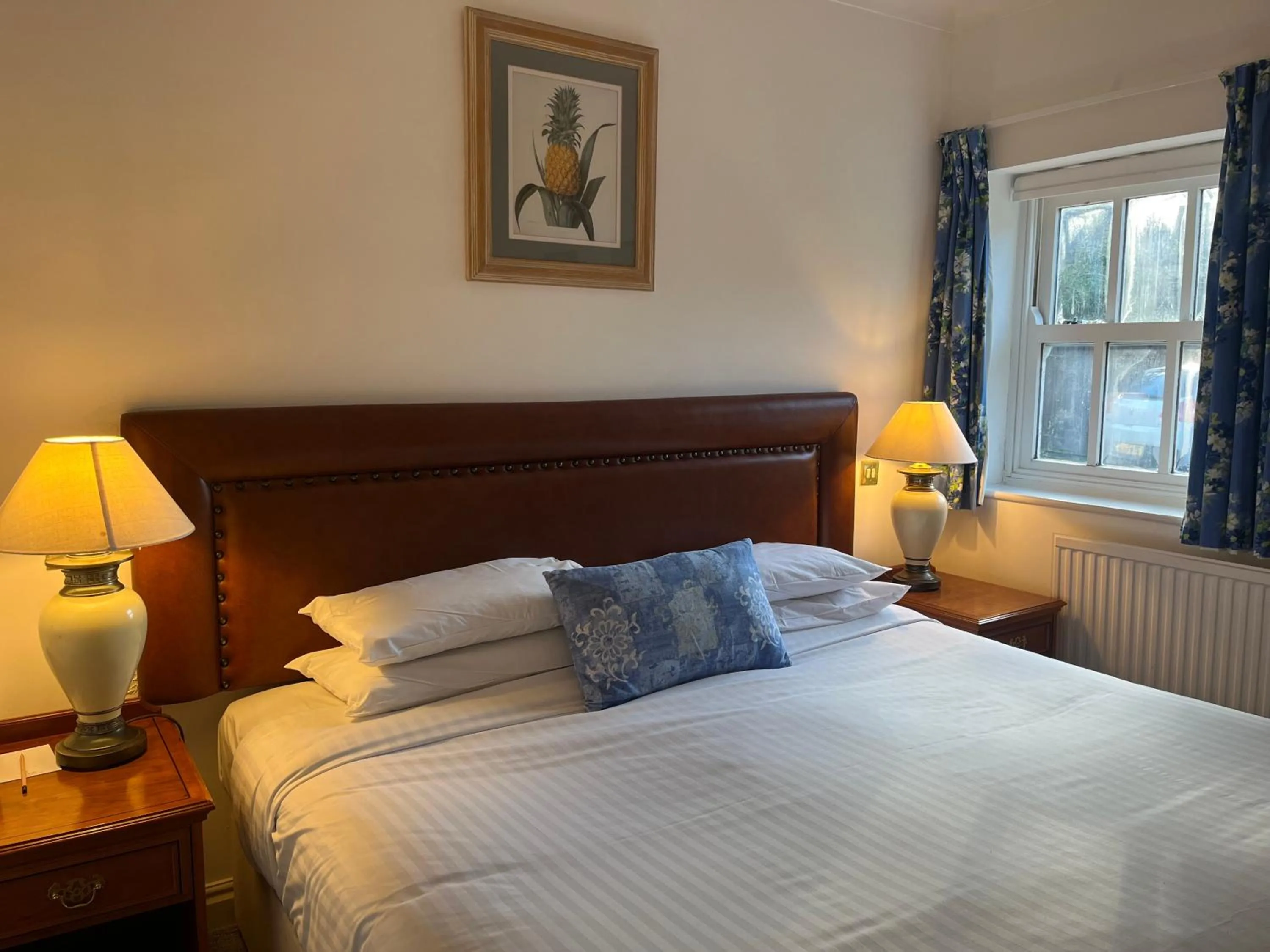 Bed in Noel Arms - "A Bespoke Hotel"