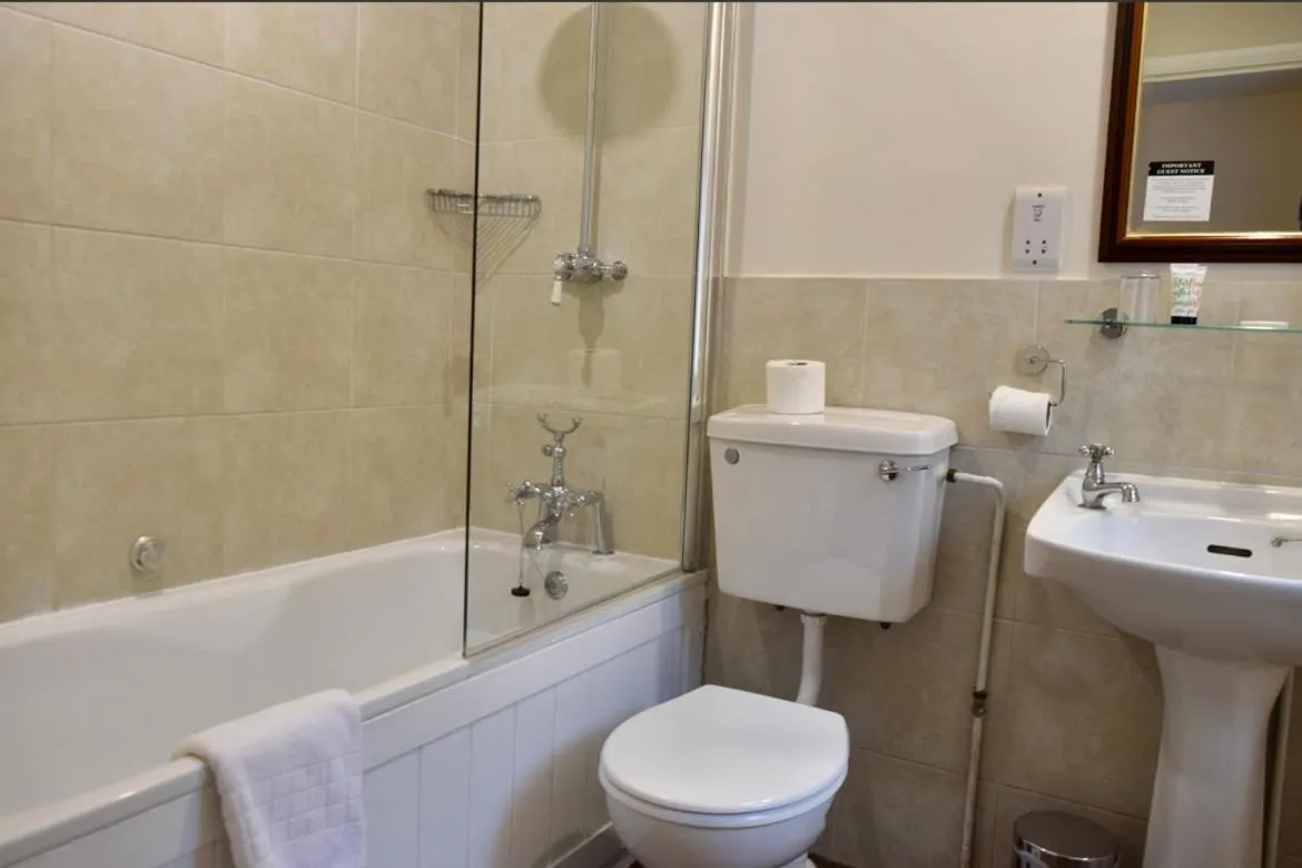 Shower in Noel Arms - "A Bespoke Hotel"