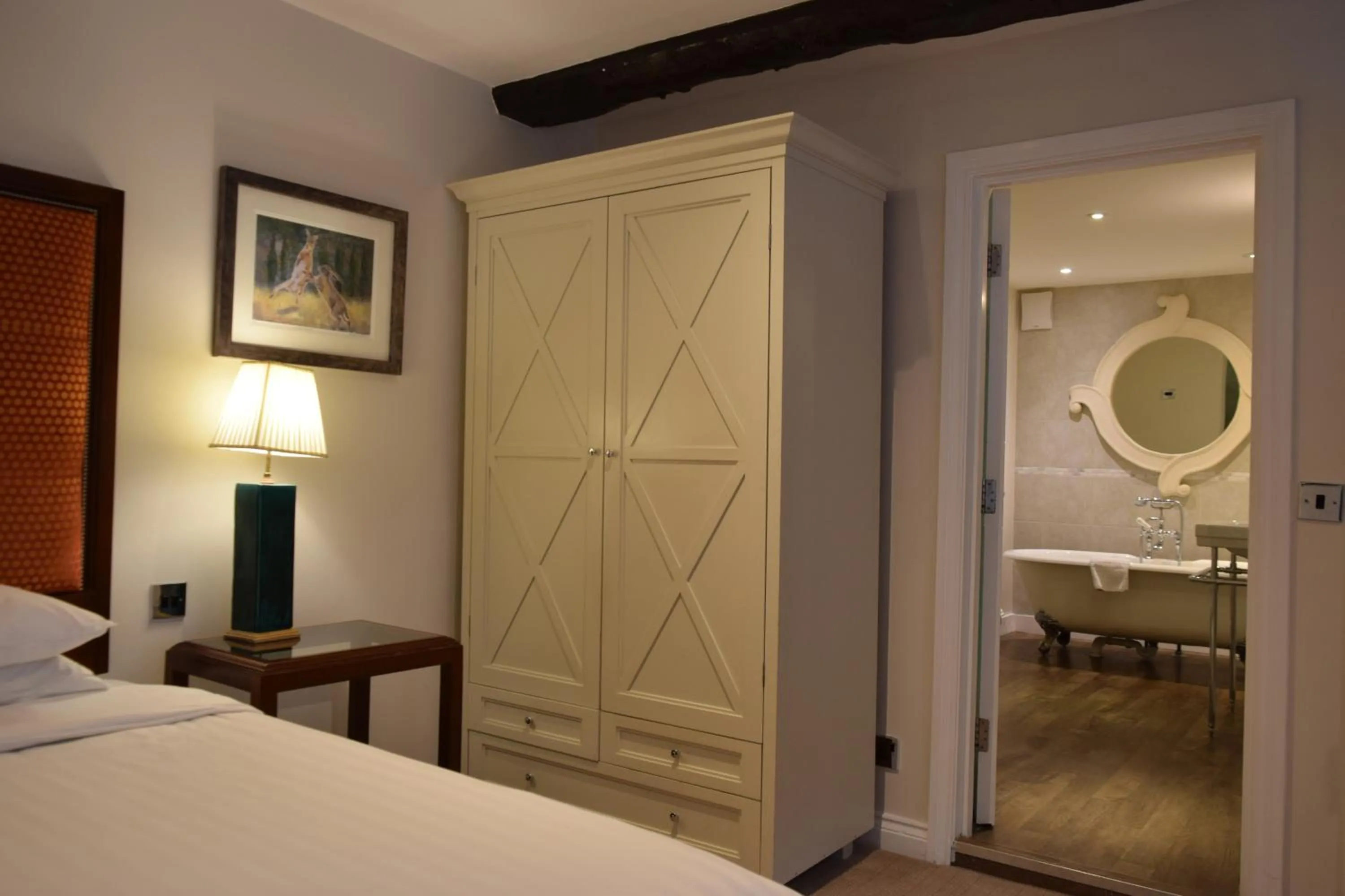 Bed in Noel Arms - "A Bespoke Hotel"