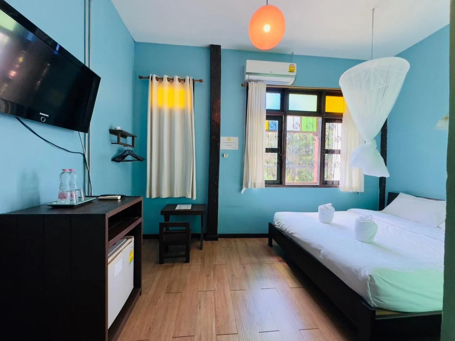 Bed in Mi Casa Thaphae Chiang Mai