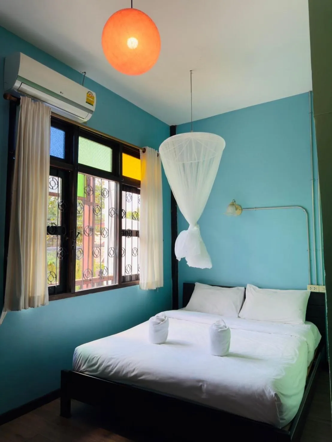 Bed in Mi Casa Thaphae Chiang Mai