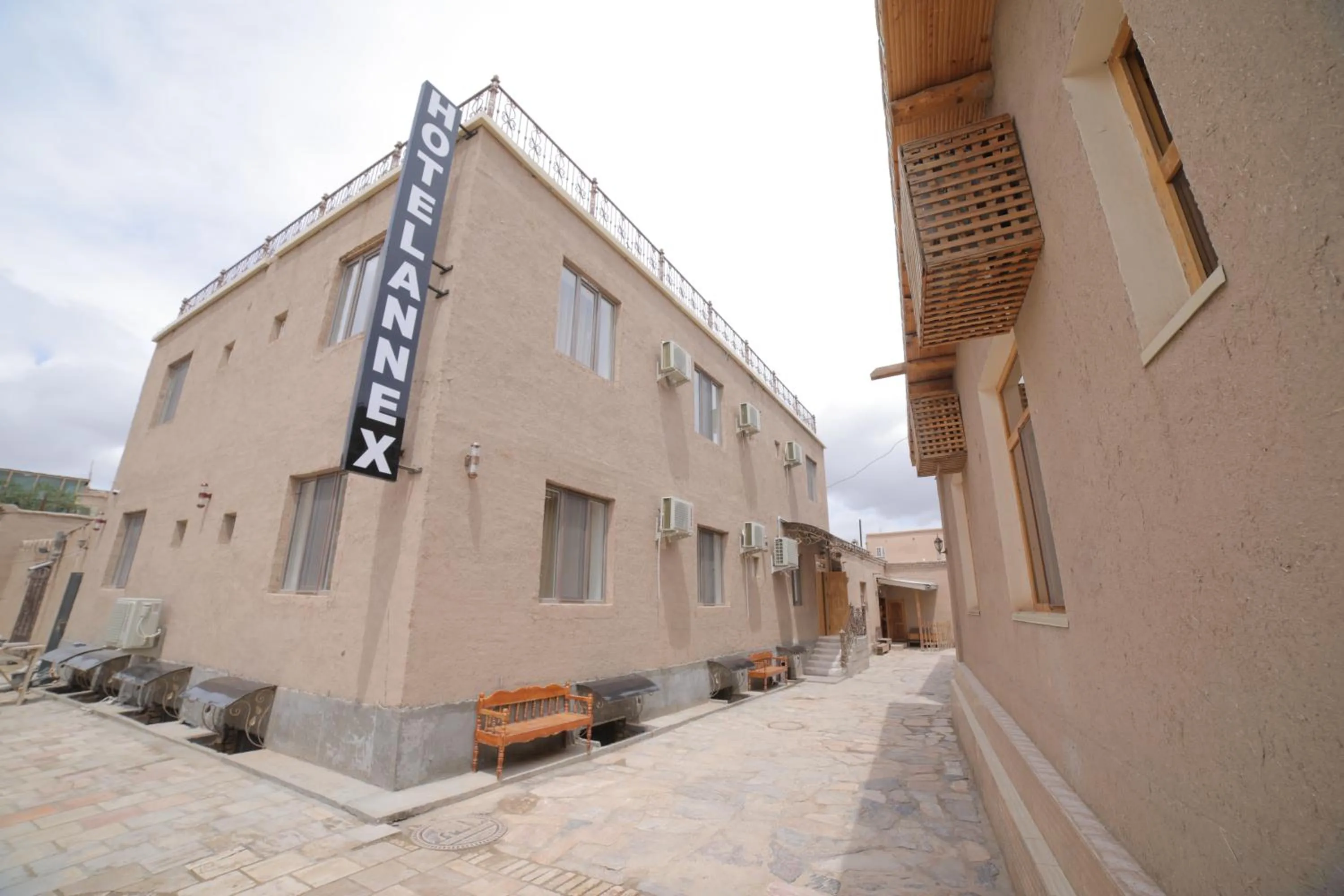 Property building in Annex Hotel Khiva