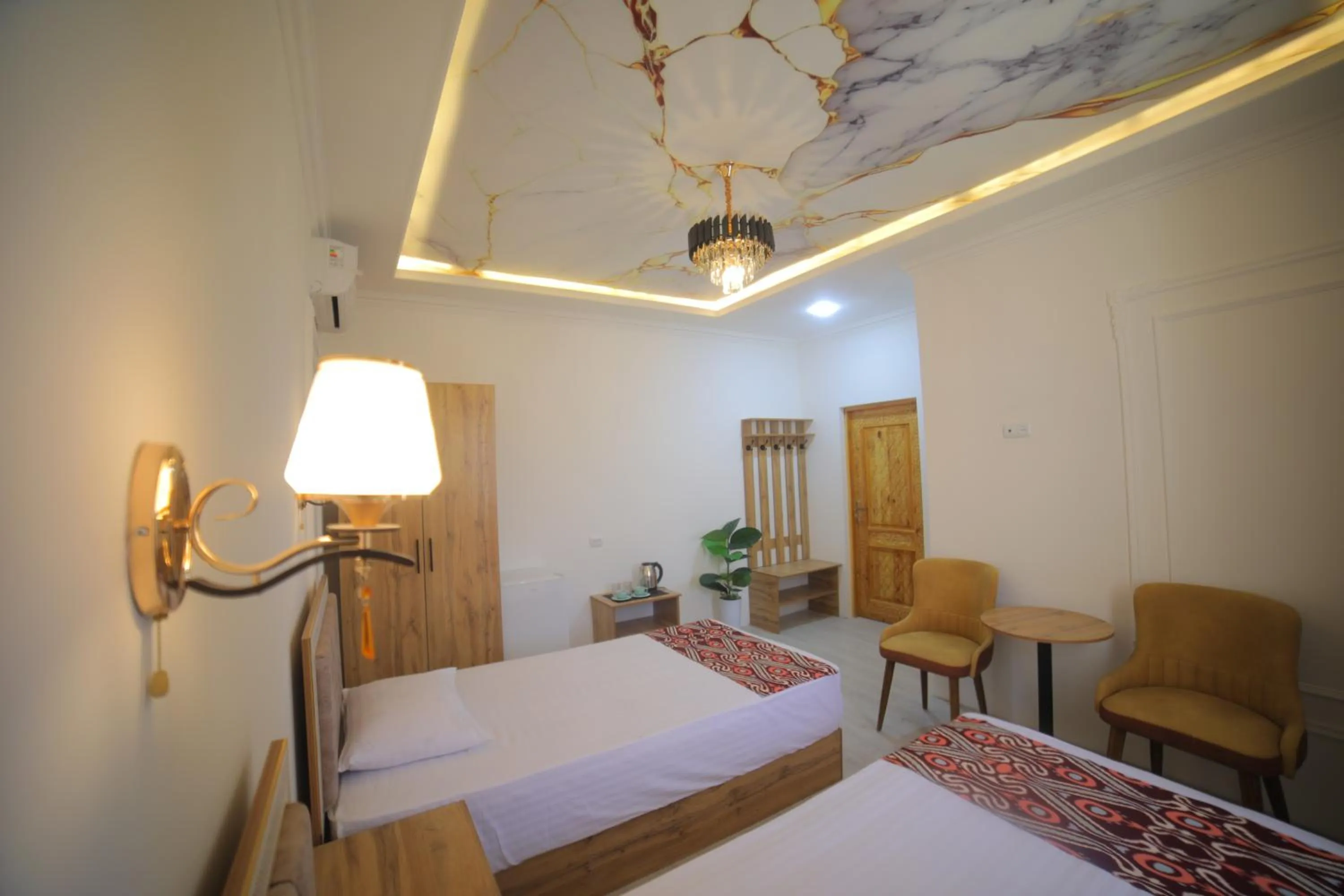 Bed in Annex Hotel Khiva