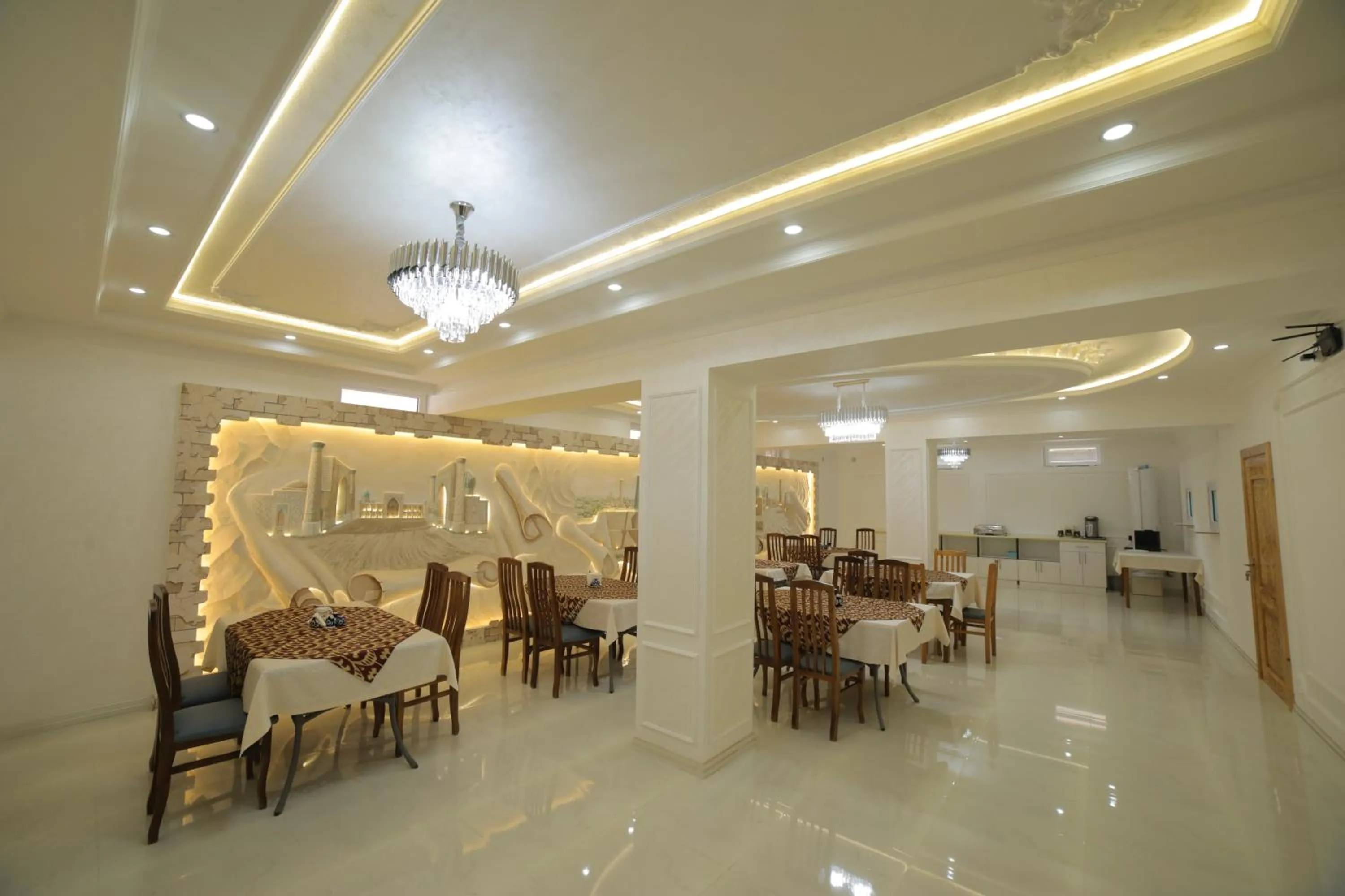 Restaurant/places to eat in Annex Hotel Khiva