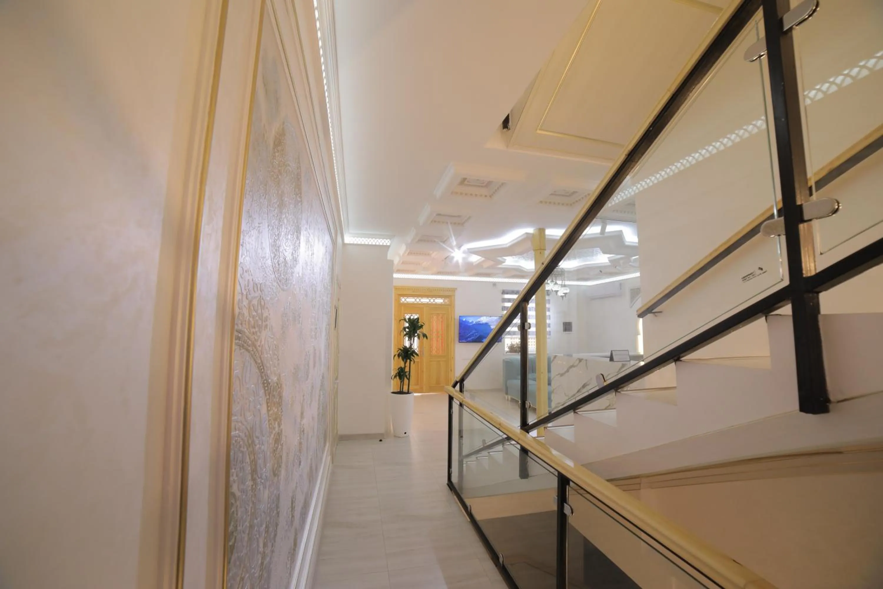 Decorative detail in Annex Hotel Khiva