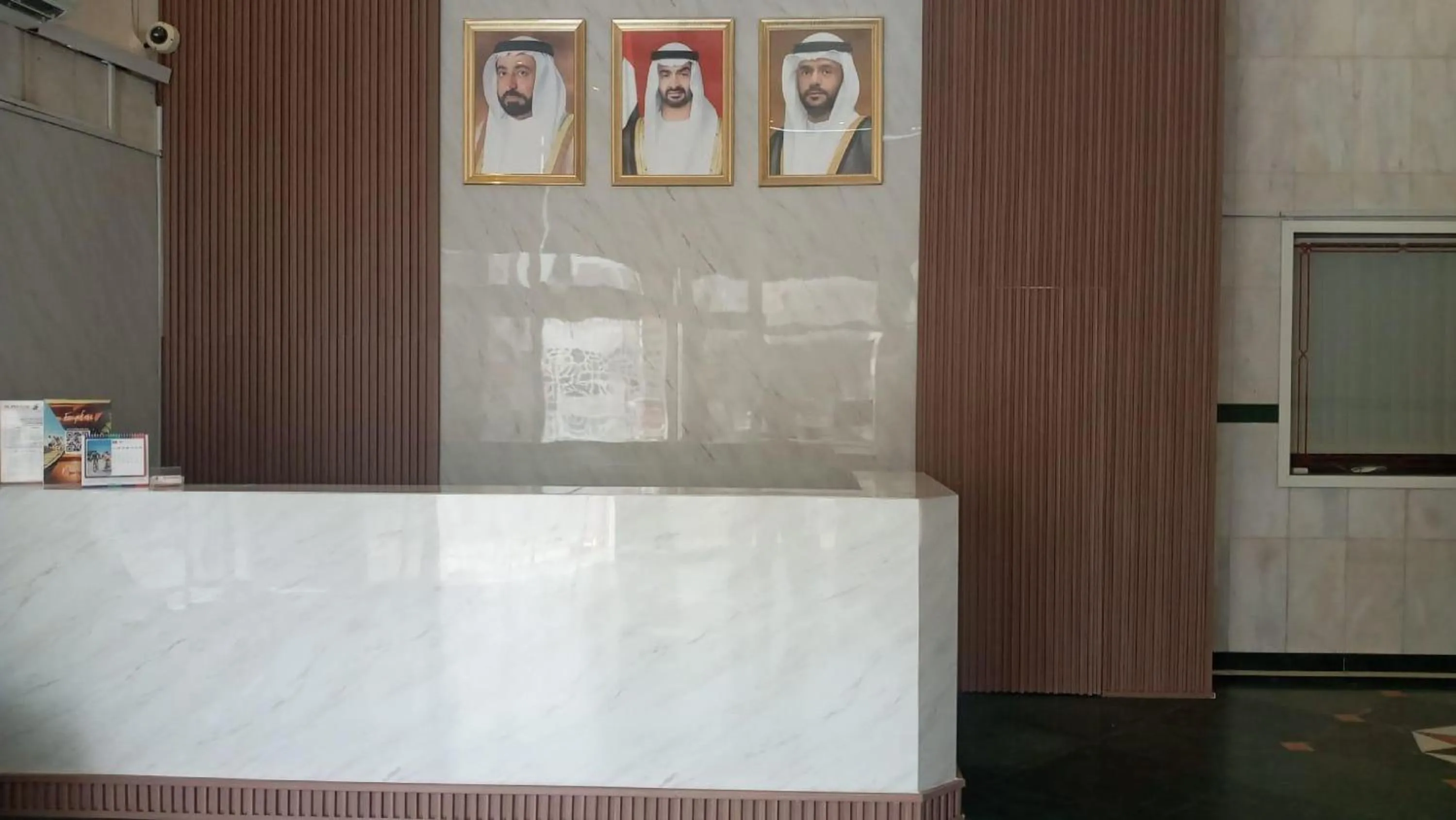 Lobby or reception in Al Ferdous Hotel Apartment