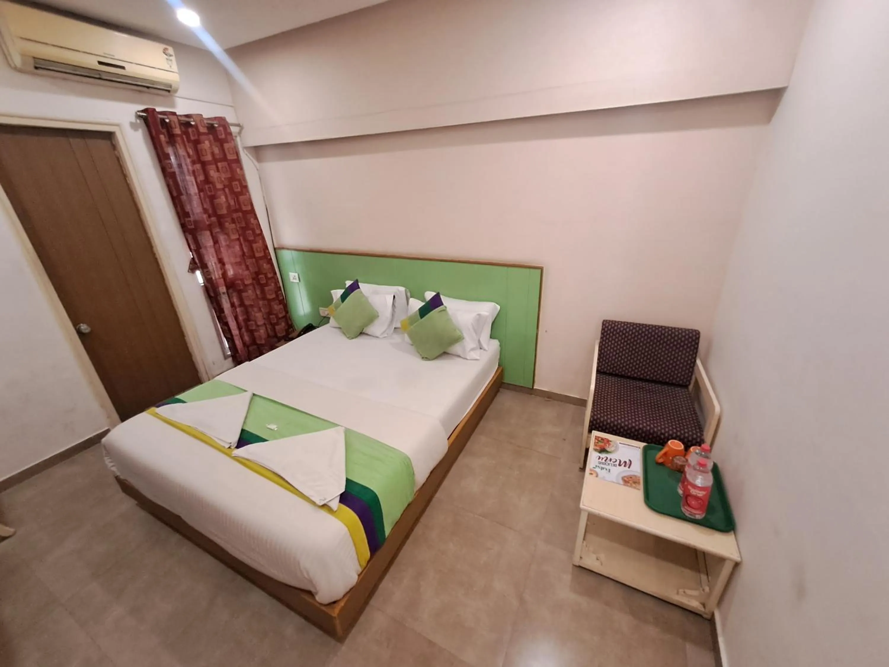 Bed in Hotel Tulsi