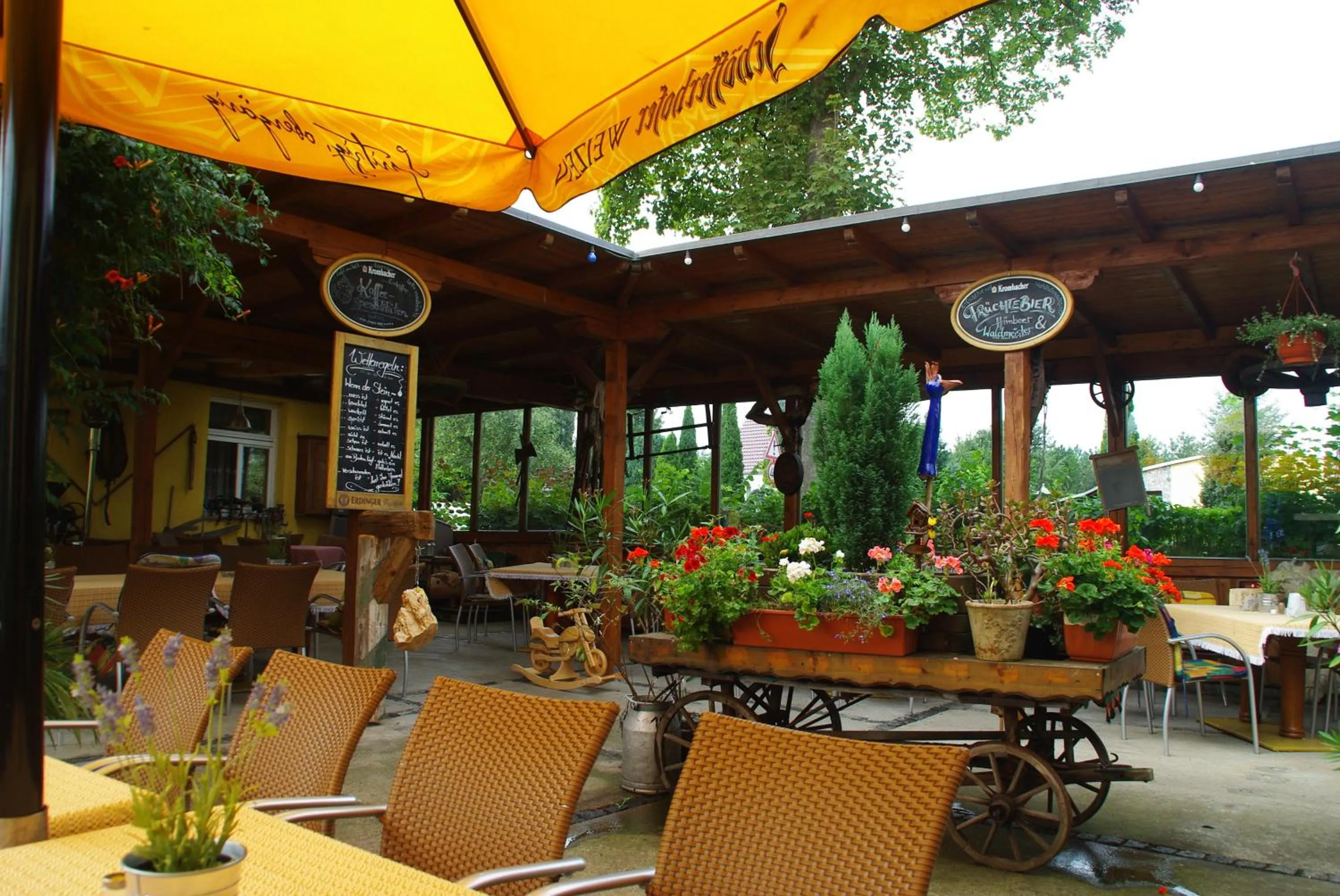 Decorative detail in Landhotel Heidekrug