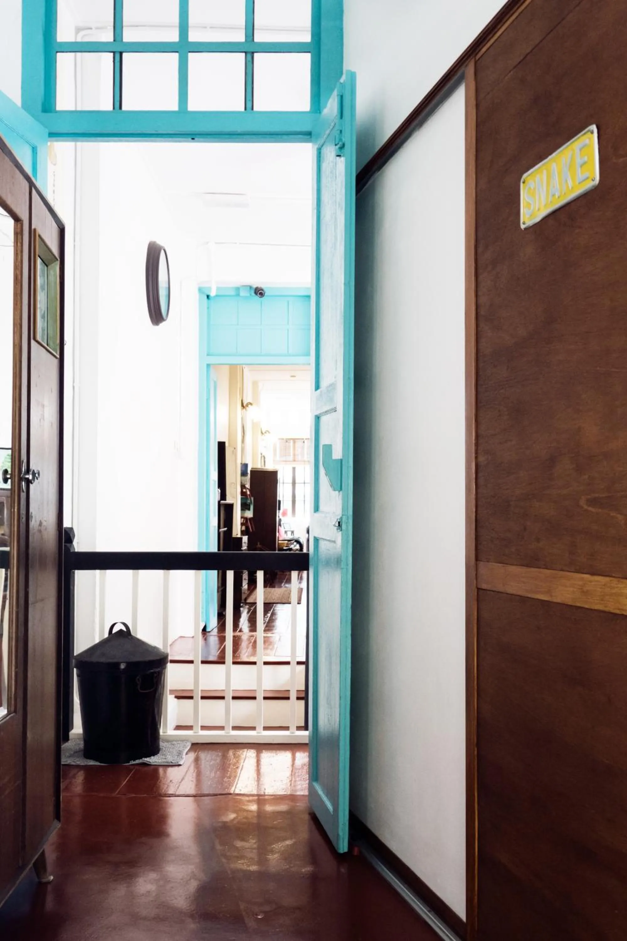 Communal lounge/ TV room in Sojourn Beds & Cafe