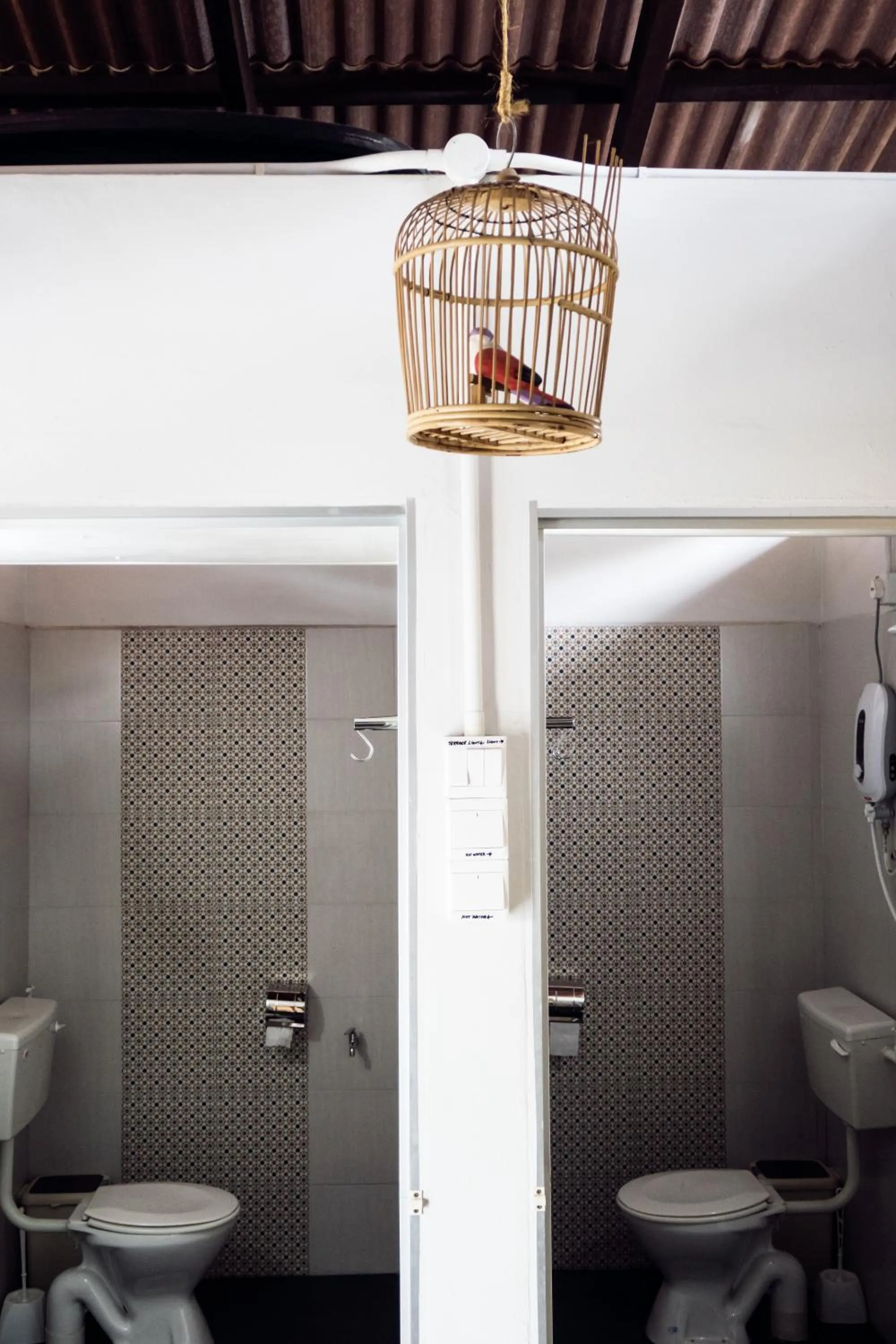 Shower in Sojourn Beds & Cafe