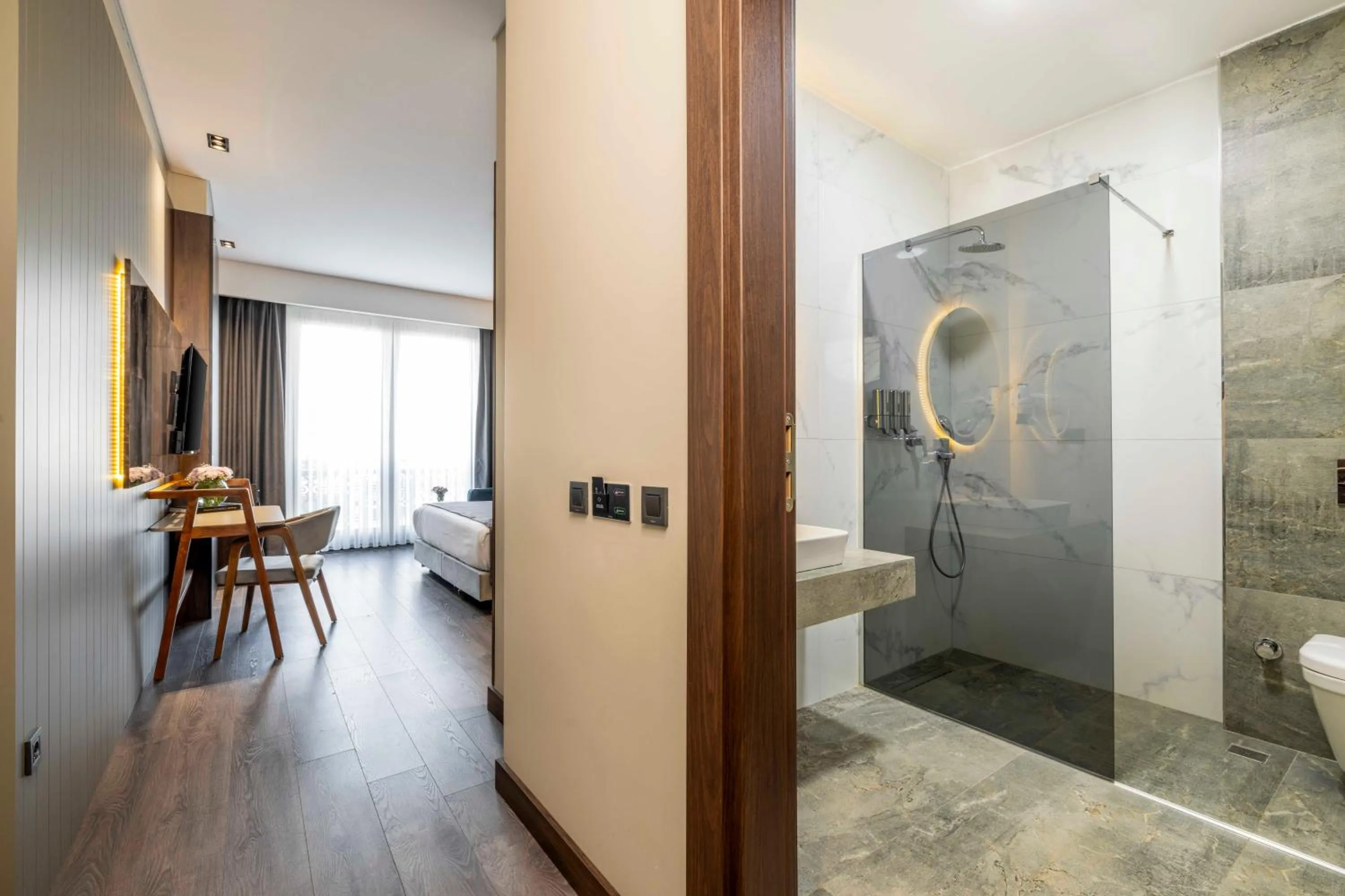 Bathroom in Ezkar Bathonea Art İstanbul Hotel