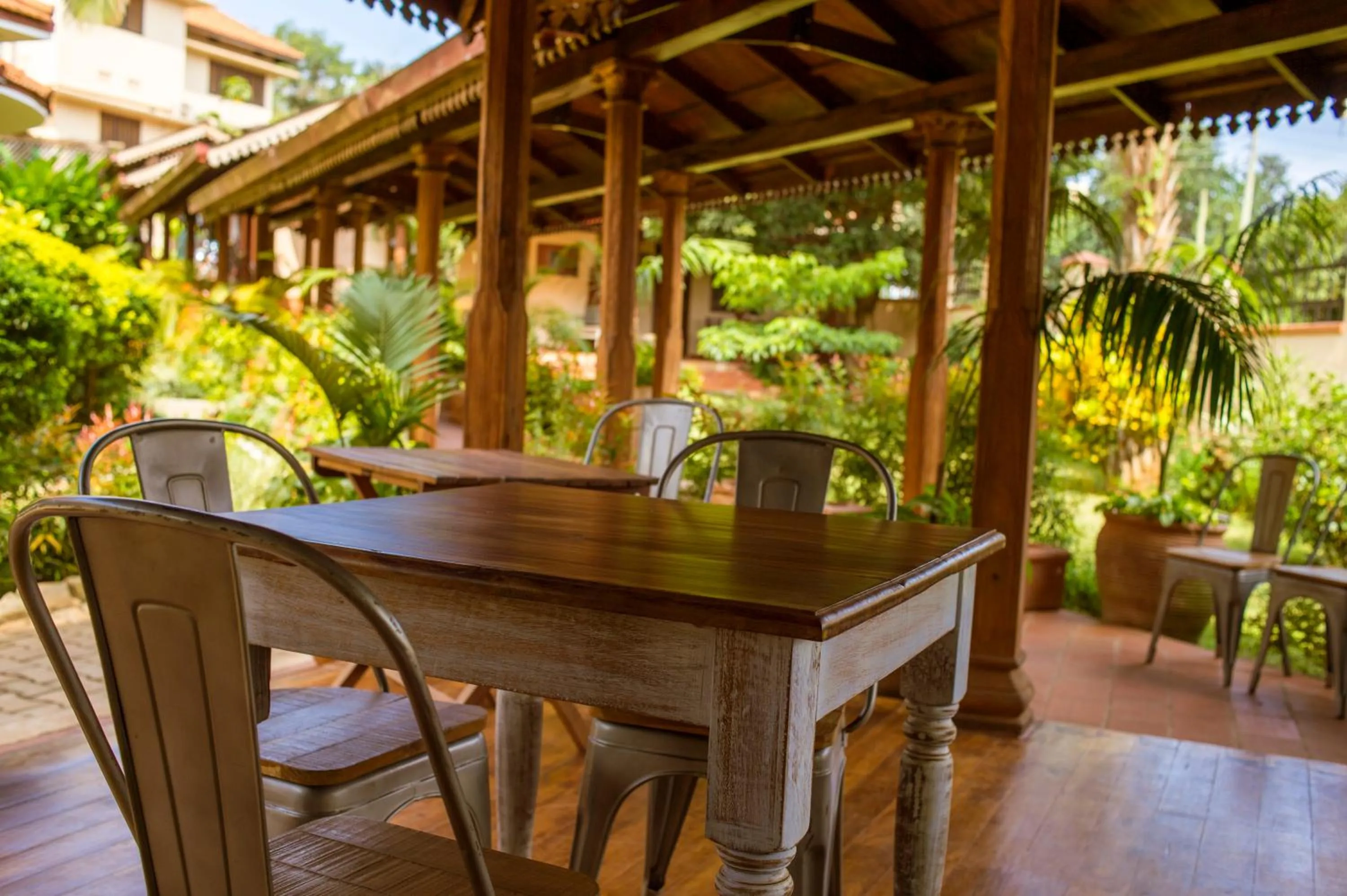 Patio in Villa Kololo