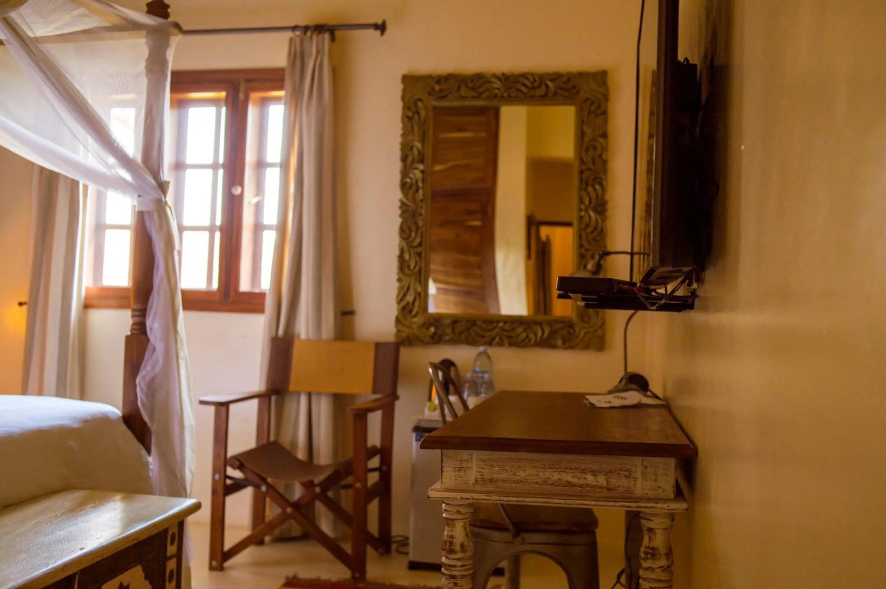 Seating area in Villa Kololo