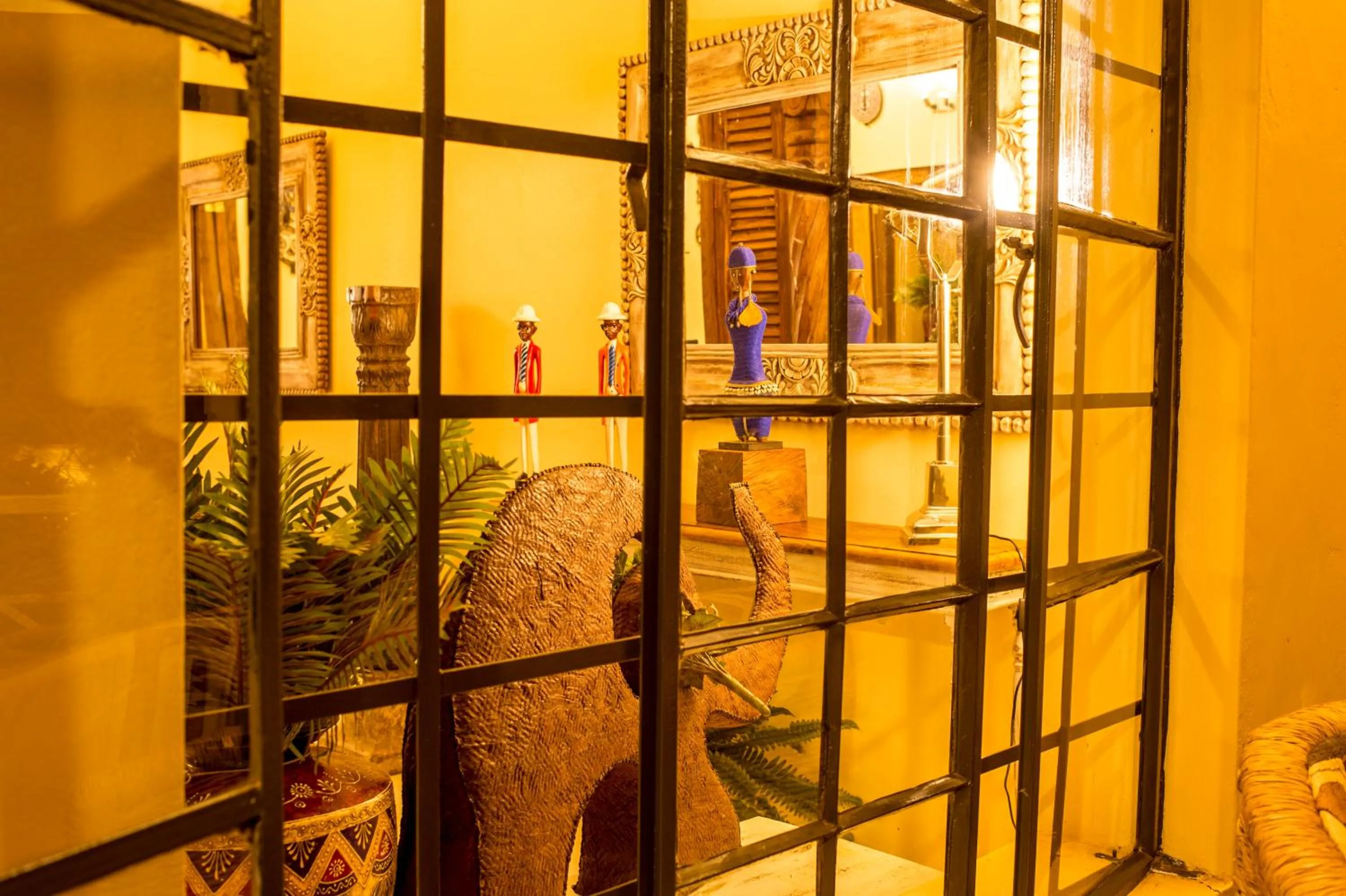 Decorative detail in Villa Kololo