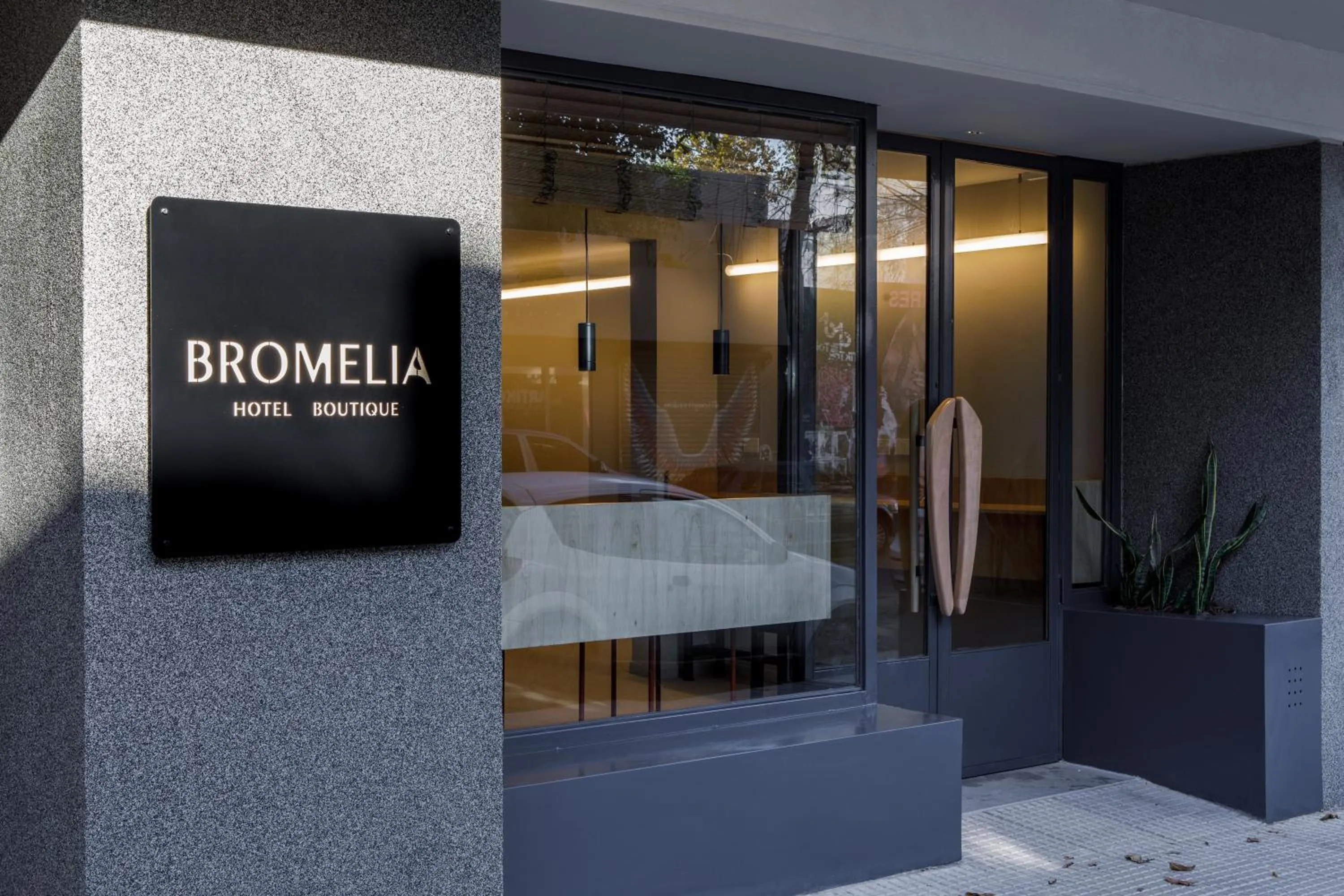 Facade/entrance in Bromelia Hotel Boutique