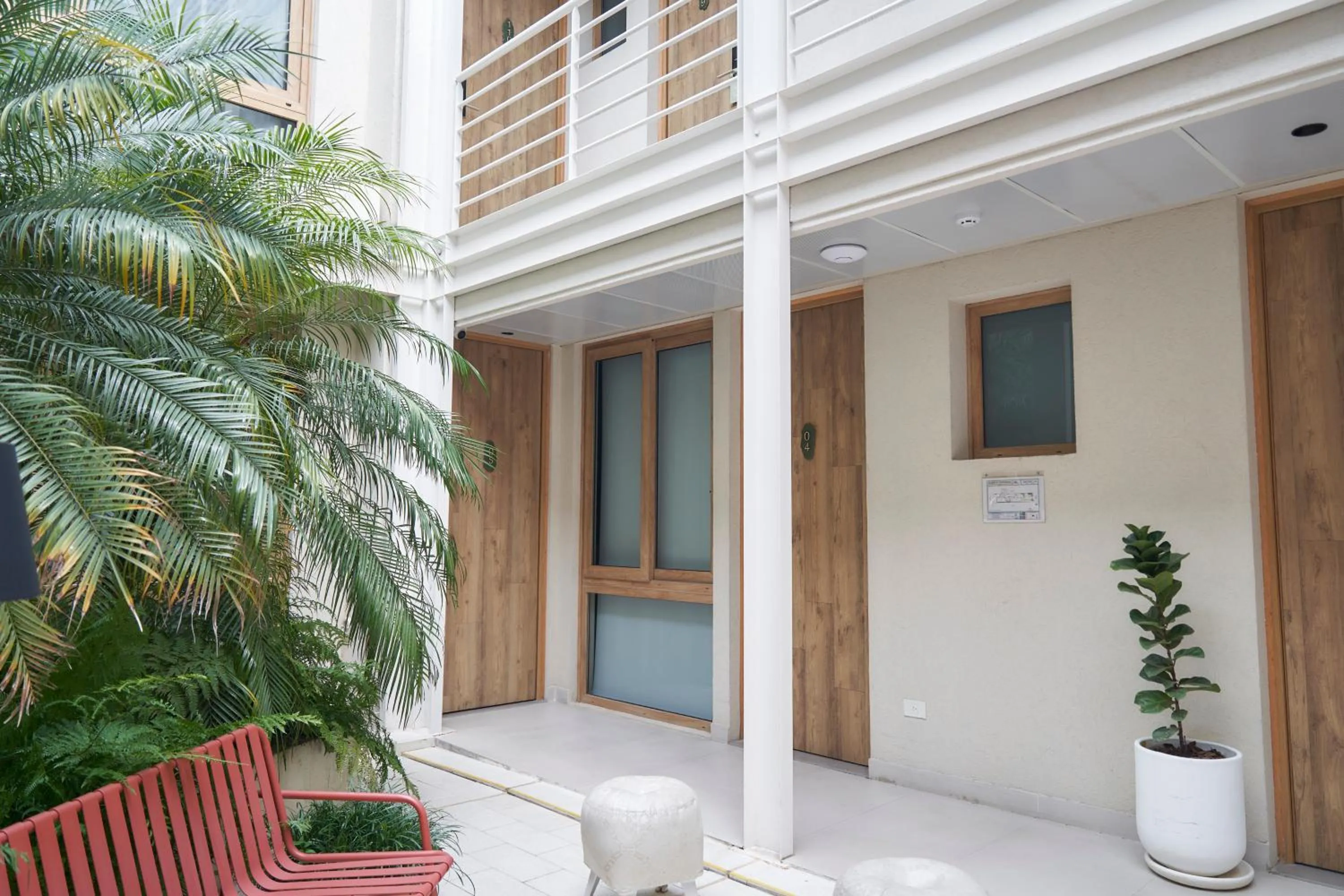 Patio in Bromelia Hotel Boutique