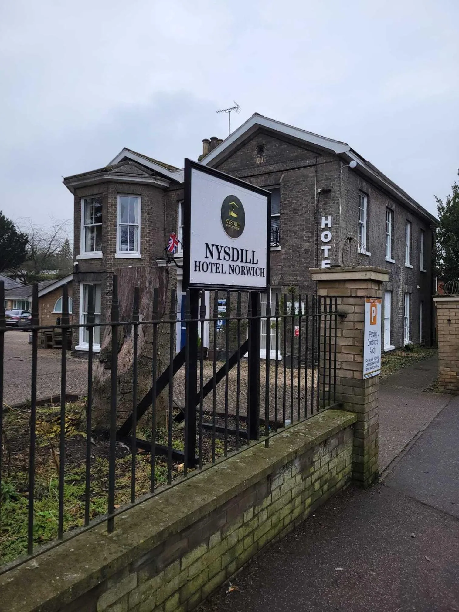 Property building in Nysdill Hotel Norwich