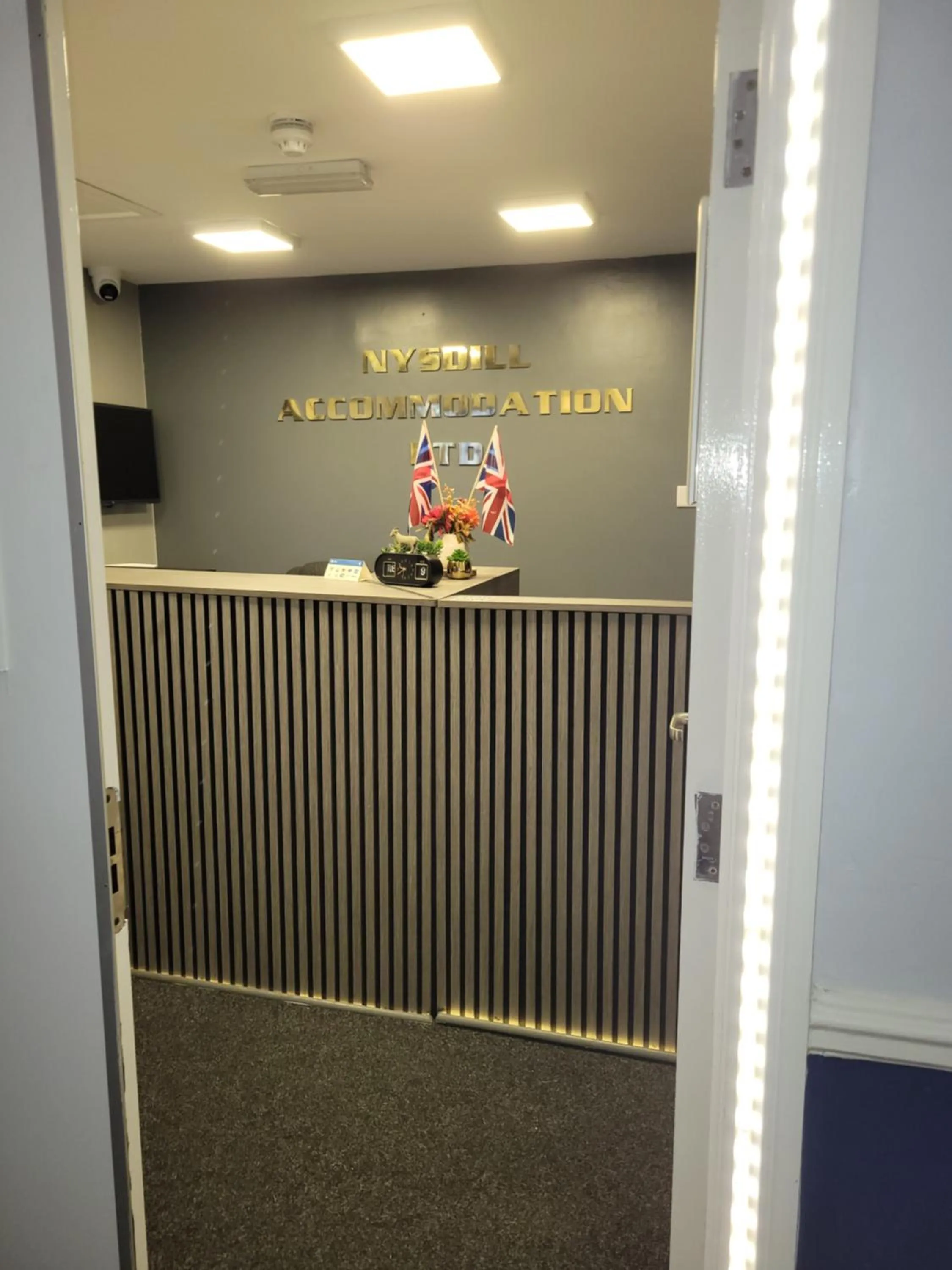 Lobby or reception in Nysdill Accommodation Ltd