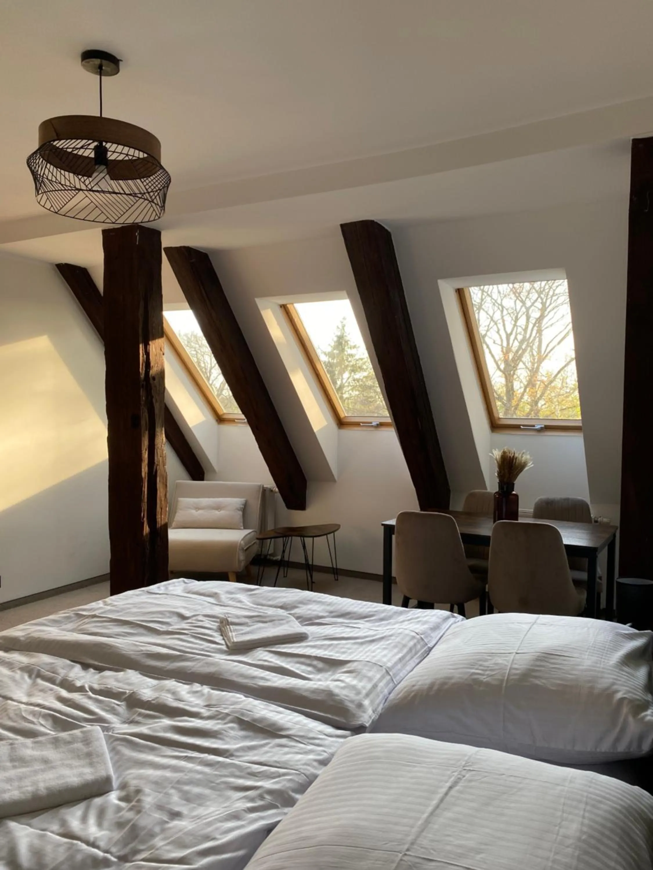 Photo of the whole room, Bed in Zamek Nowęcin