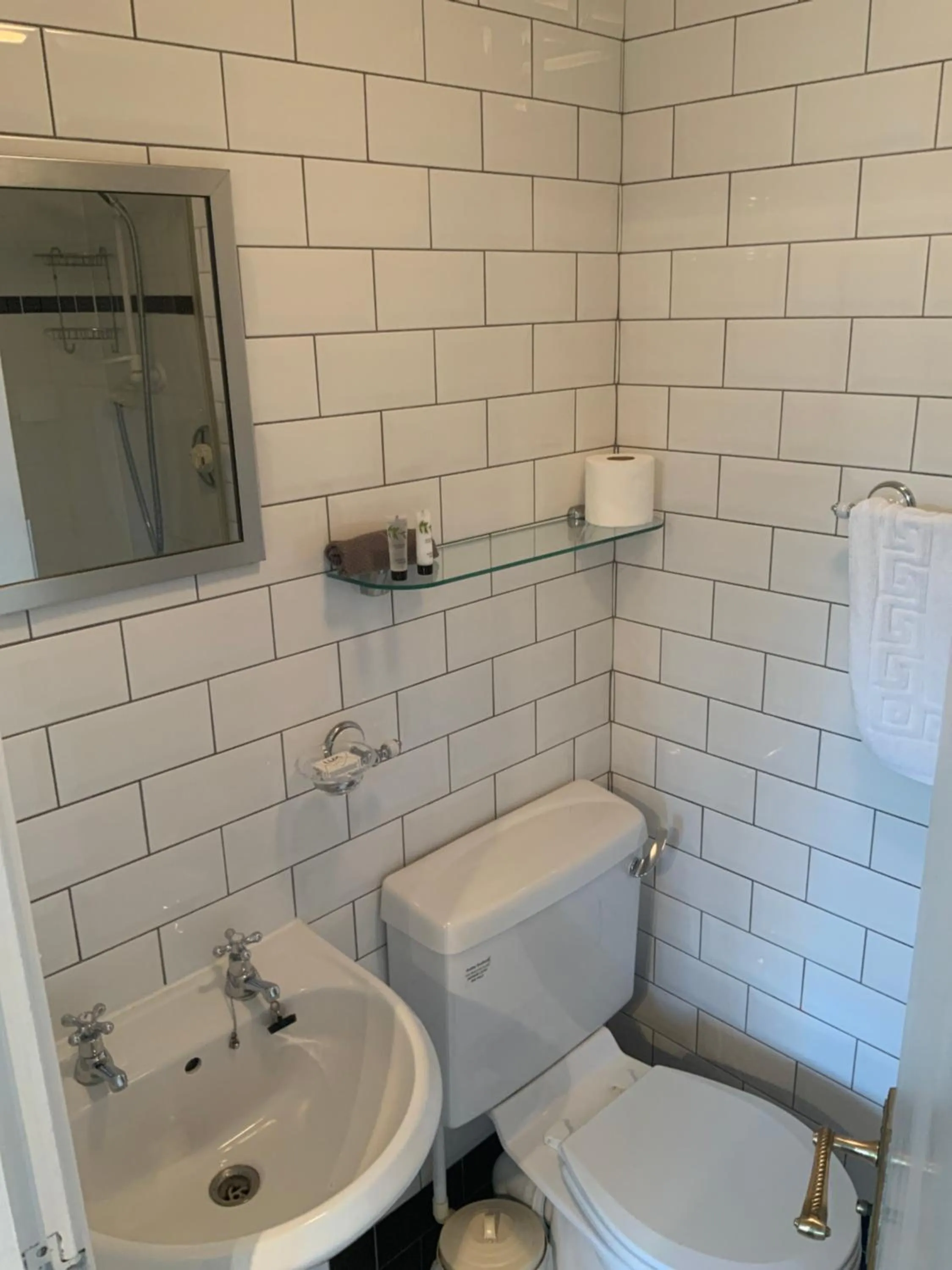 Shower in Green Apple Bed and Breakfast