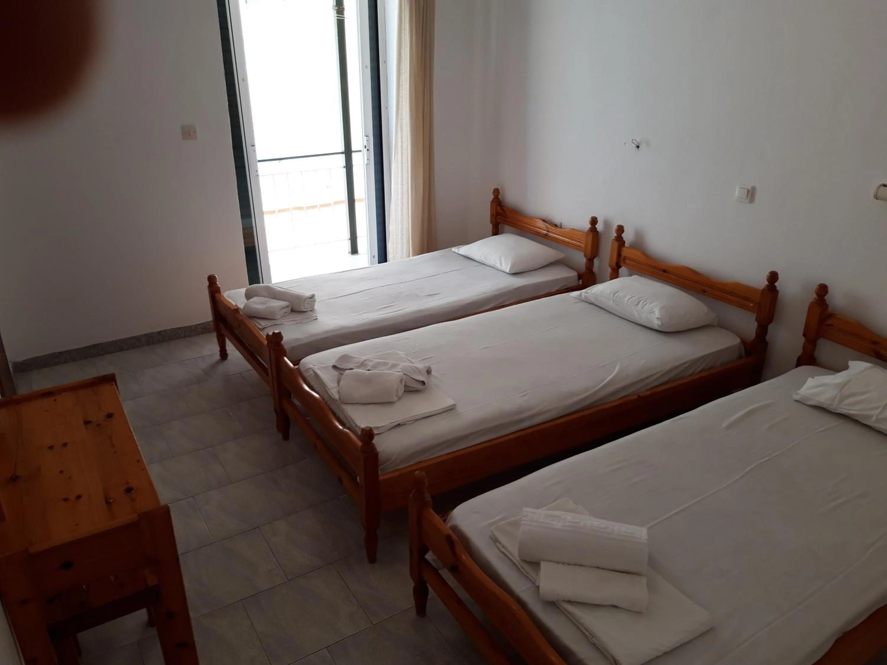 Bed in Kavos Central Gardens