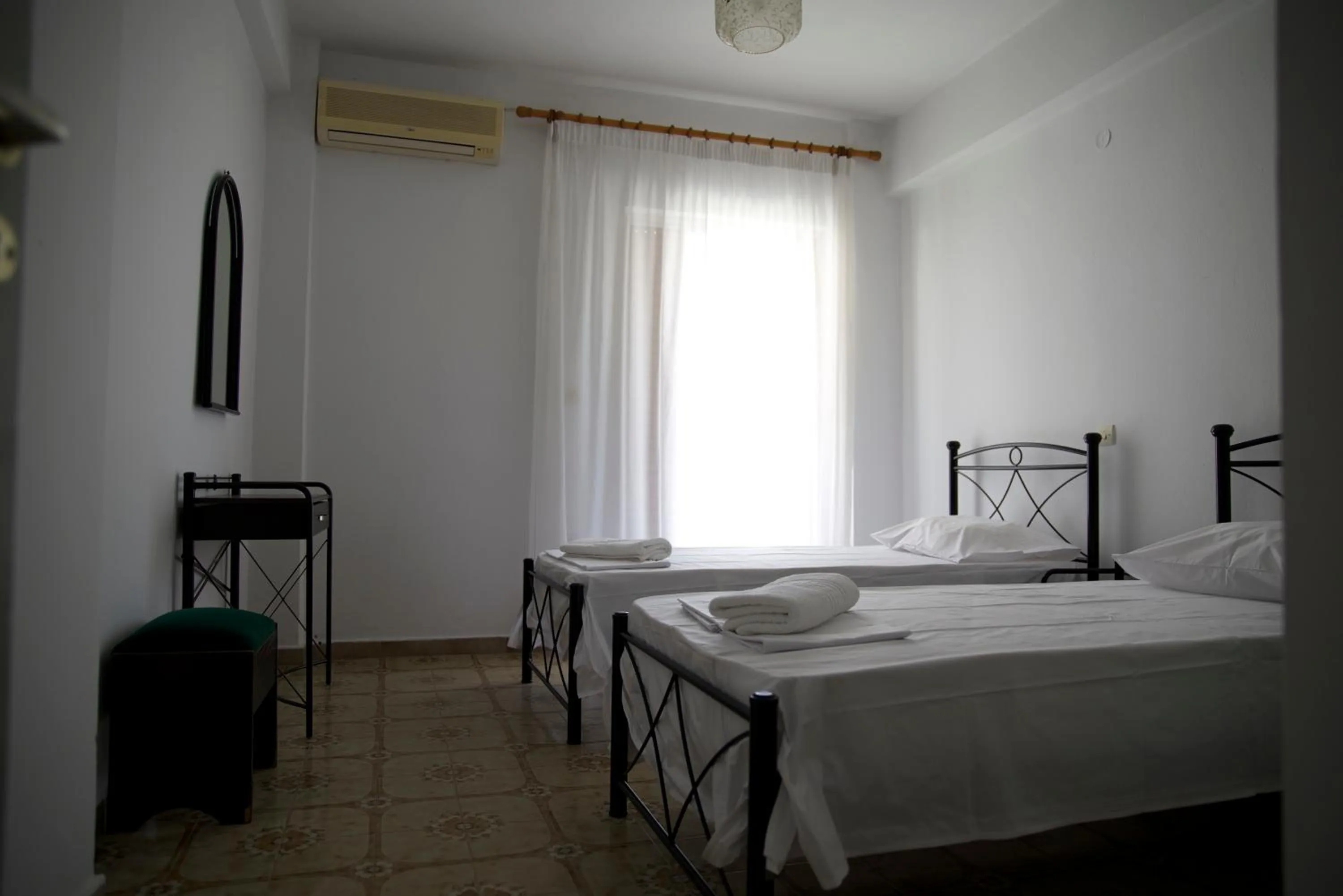 Bed in Kavos Central Gardens