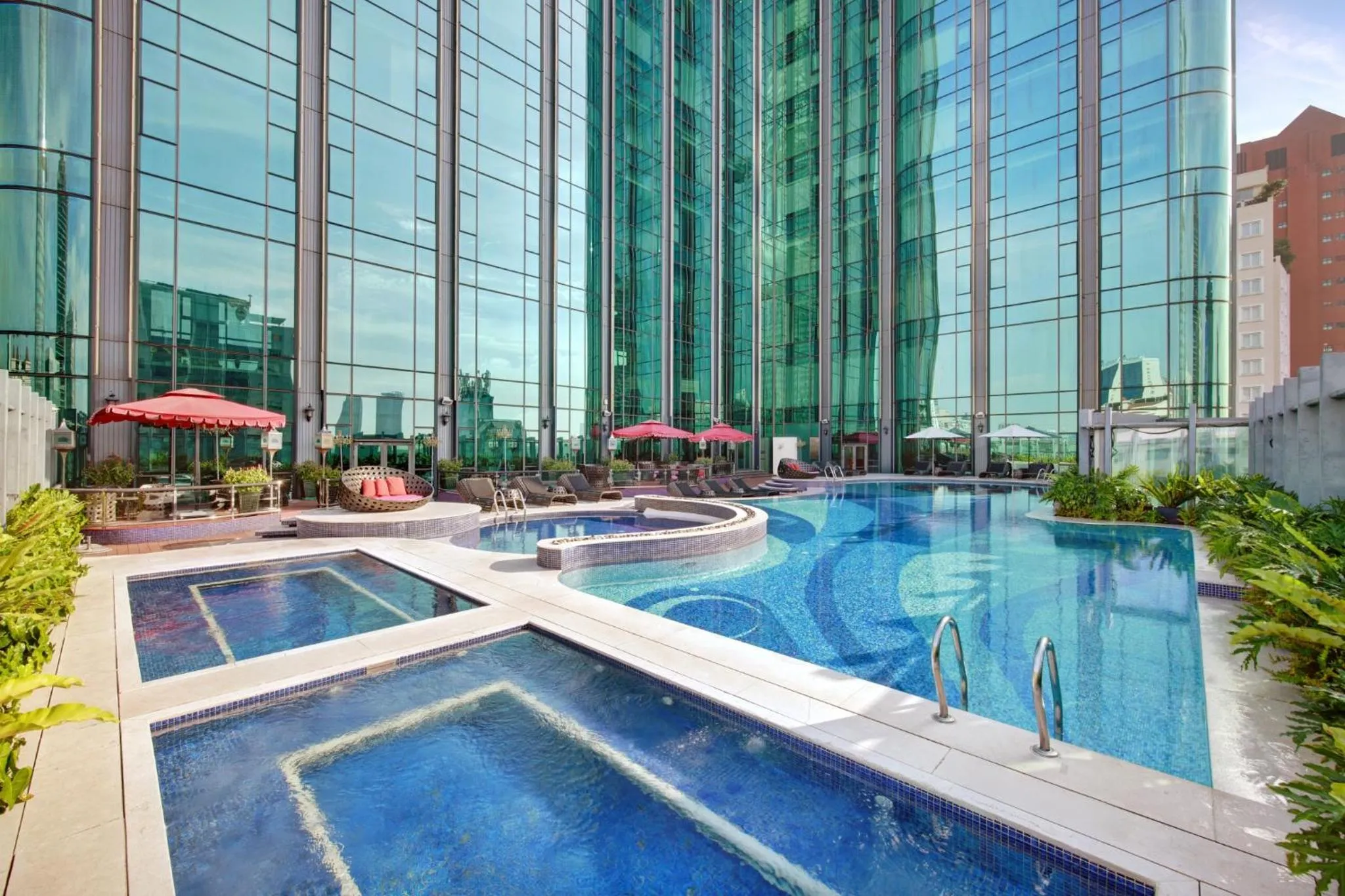 Swimming pool in The Reverie Saigon