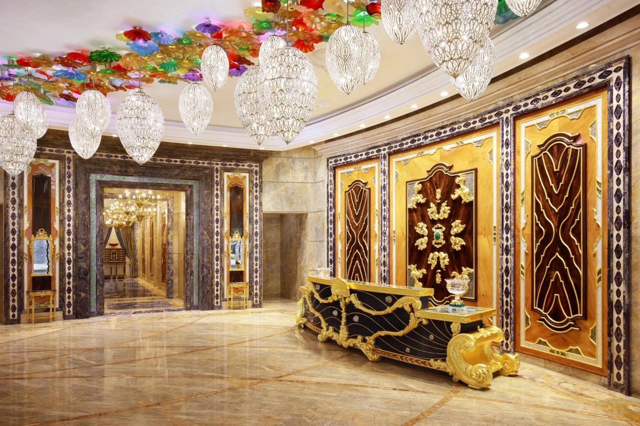 Lobby or reception in The Reverie Saigon