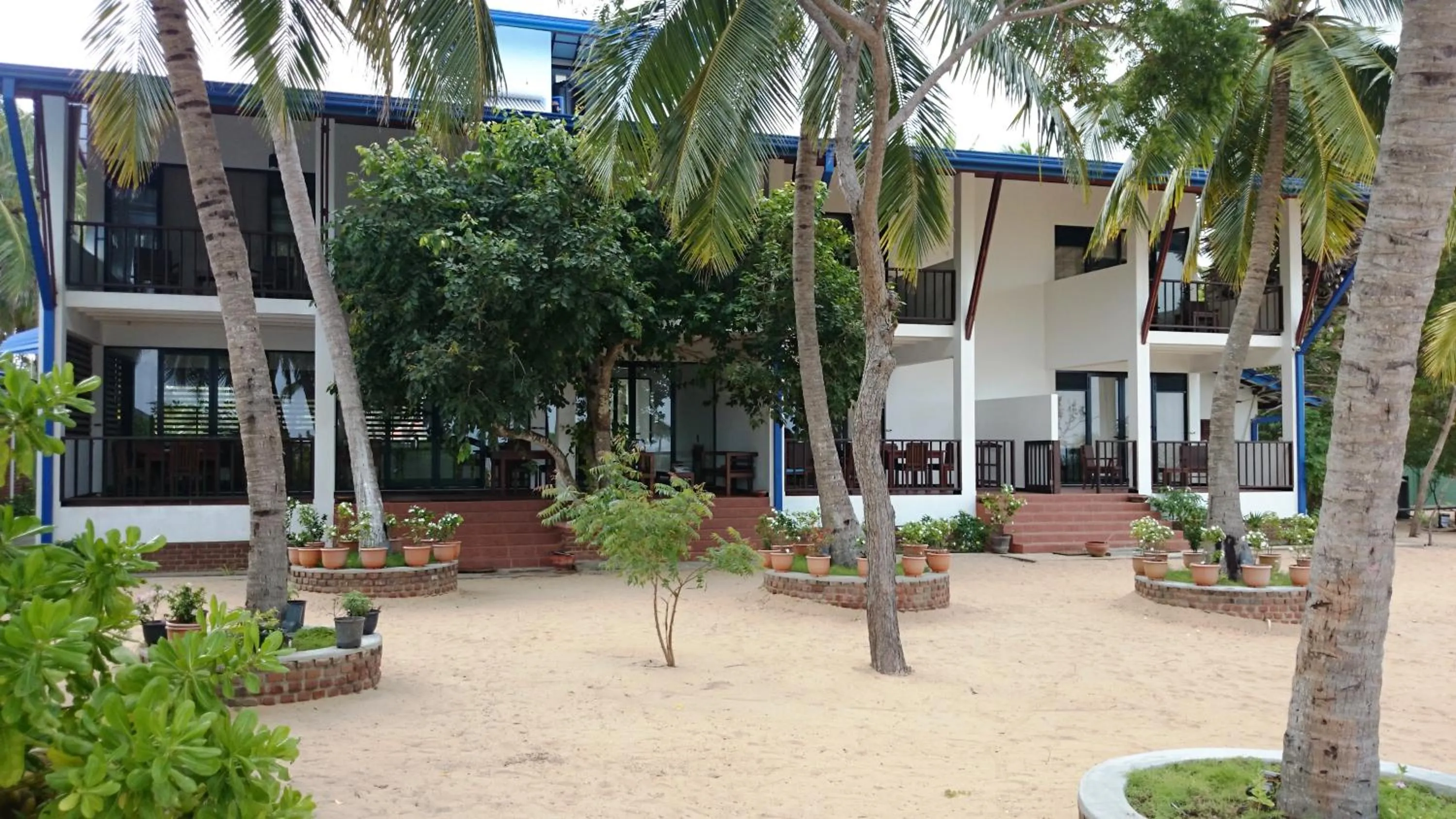 Garden in Wellé Wadiya Beach Villa