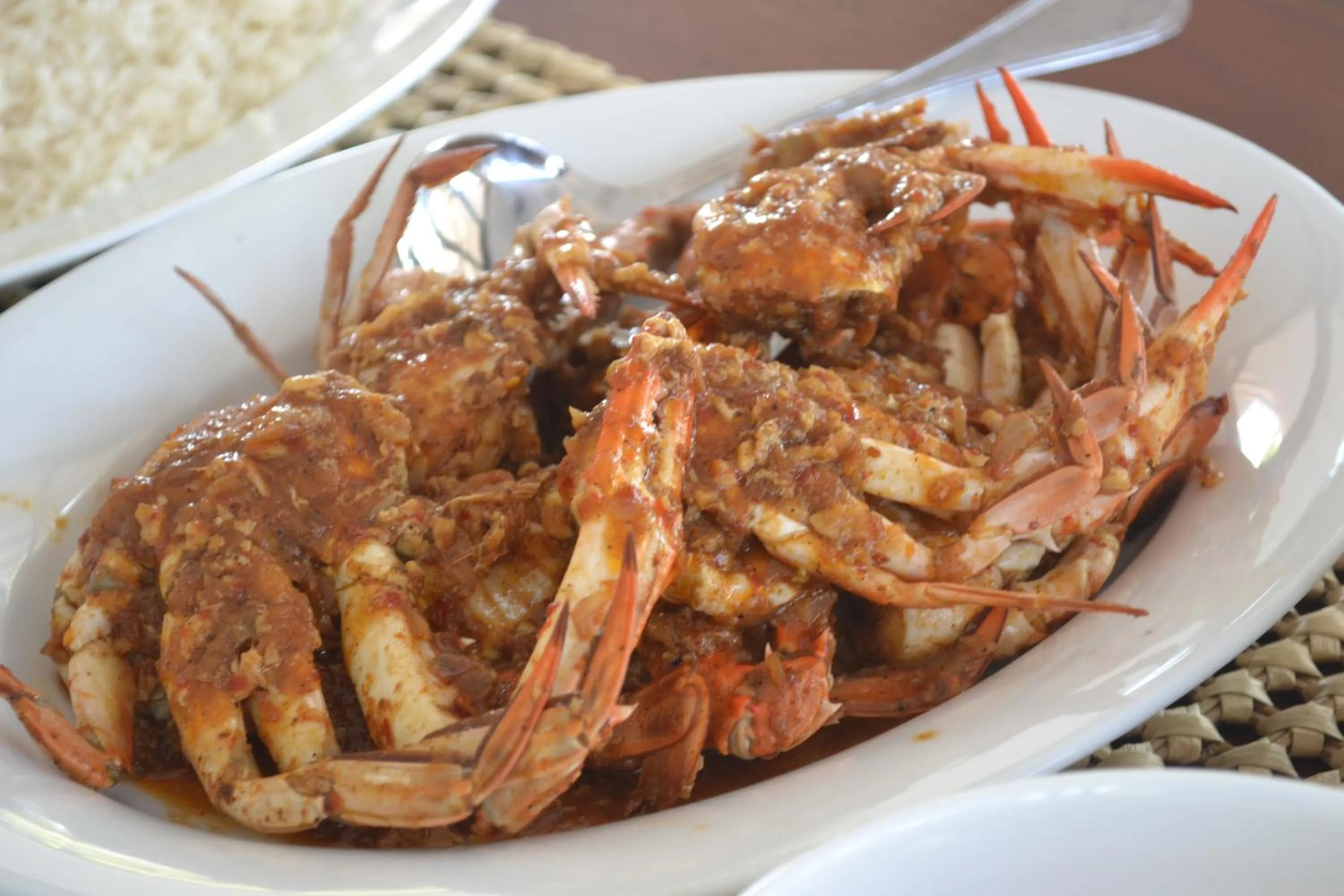 Food close-up in Wellé Wadiya Beach Villa