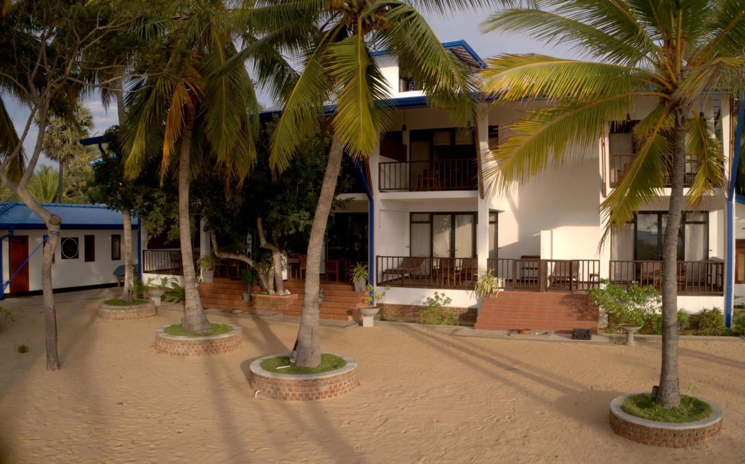 Garden in Wellé Wadiya Beach Villa