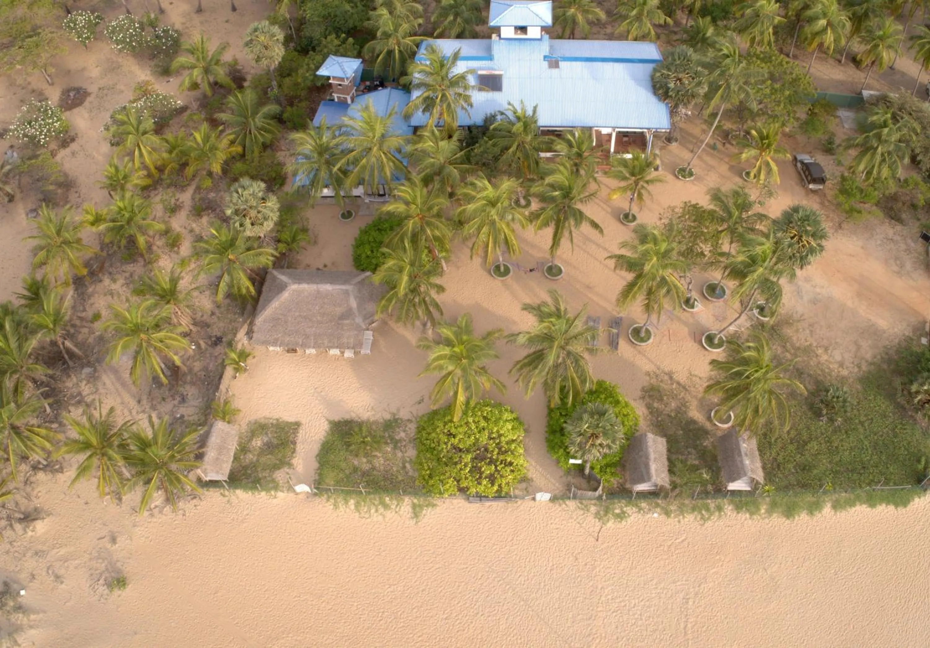 Bird's eye view in Wellé Wadiya Beach Villa