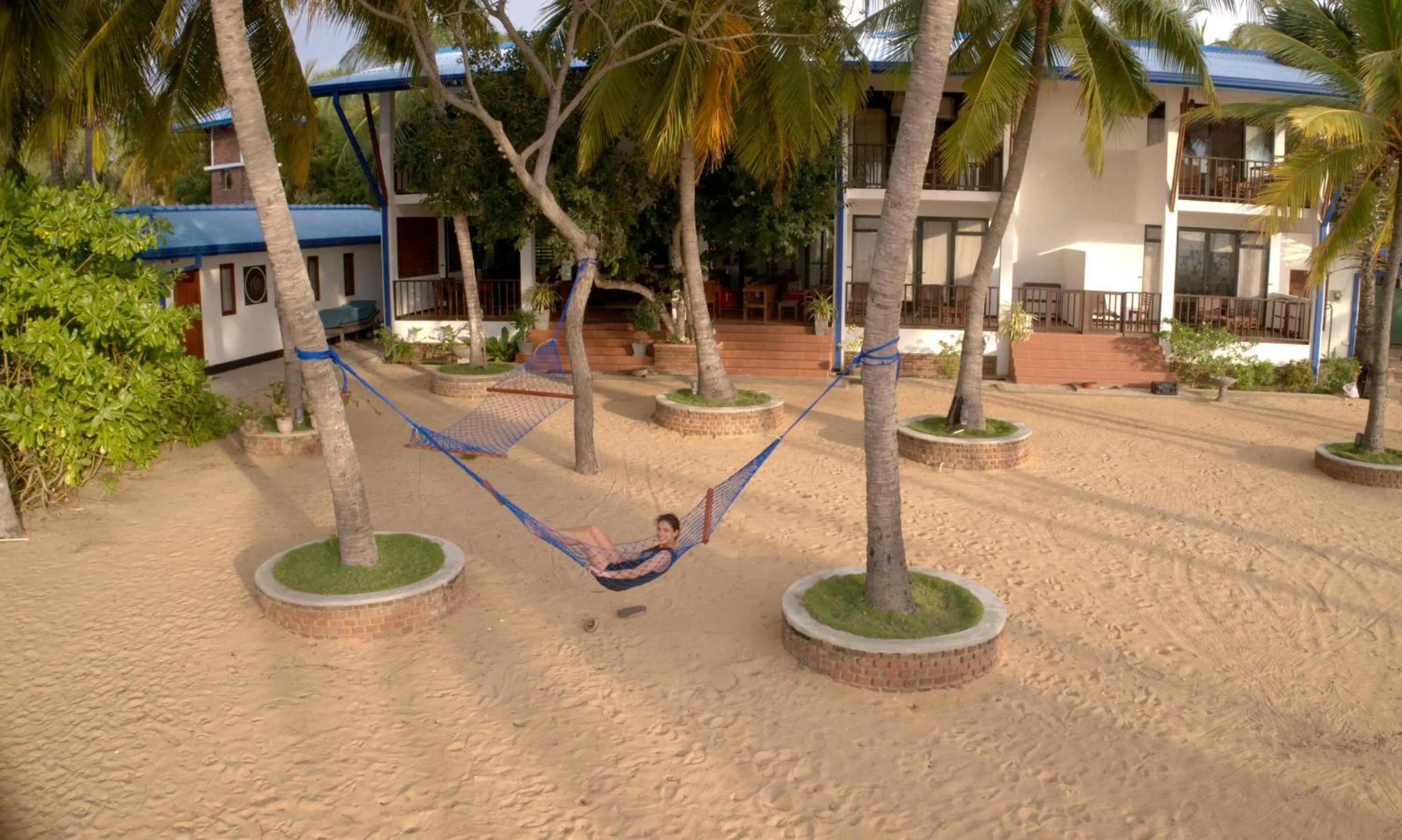 Garden in Wellé Wadiya Beach Villa