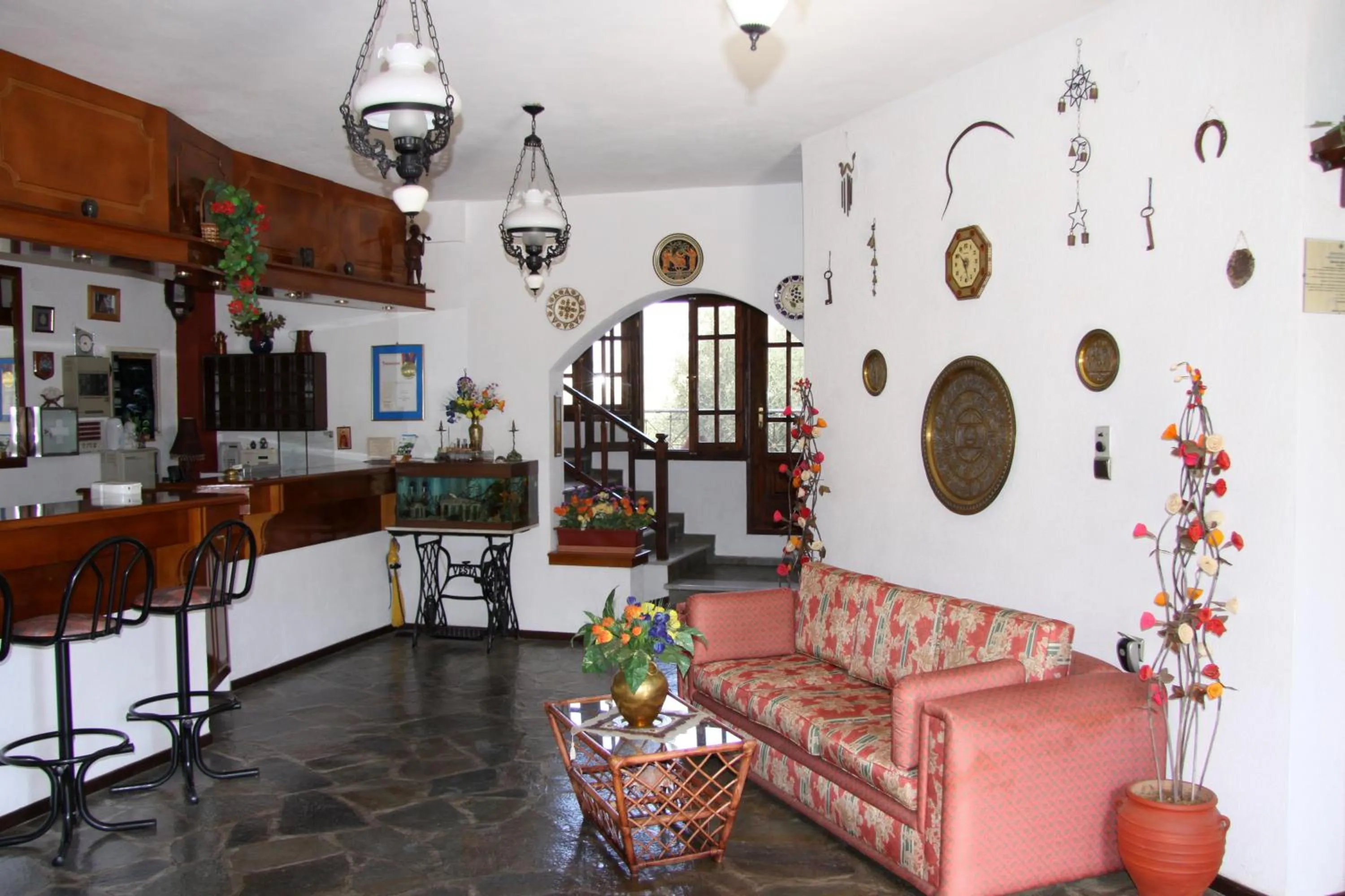 Lobby or reception in Hotel Mary