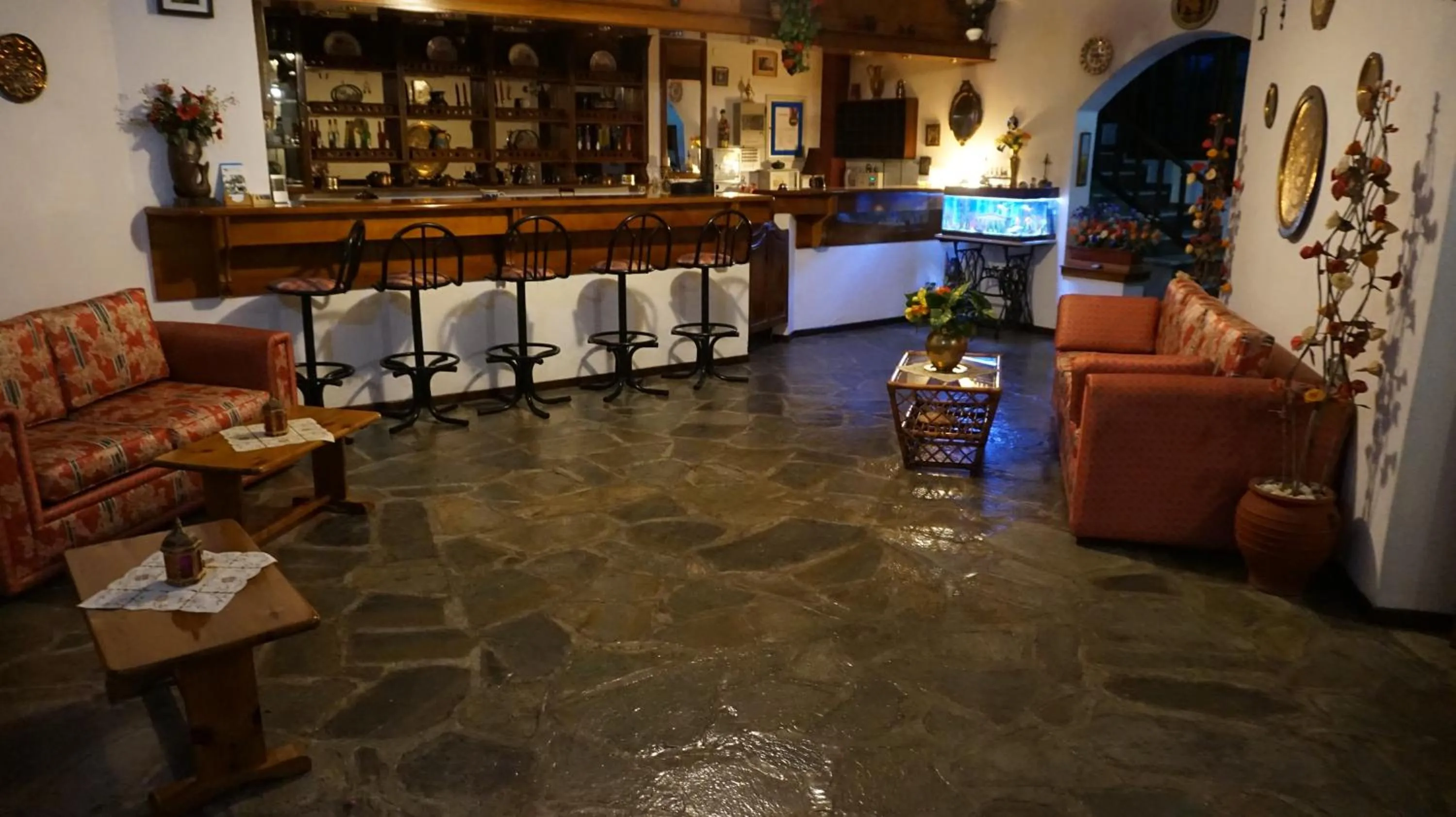 Lobby or reception in Hotel Mary