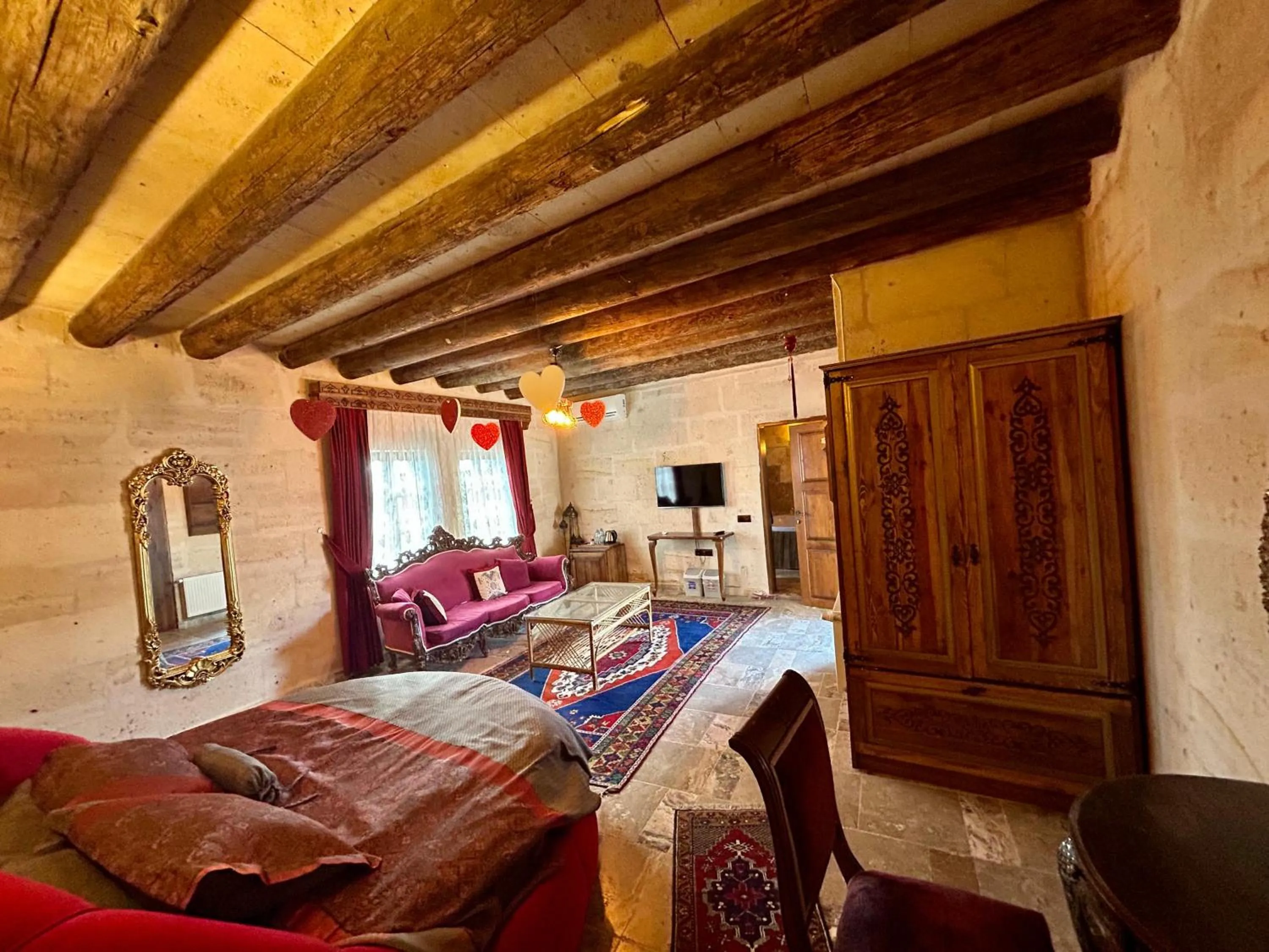 Bed in Avanos Suites