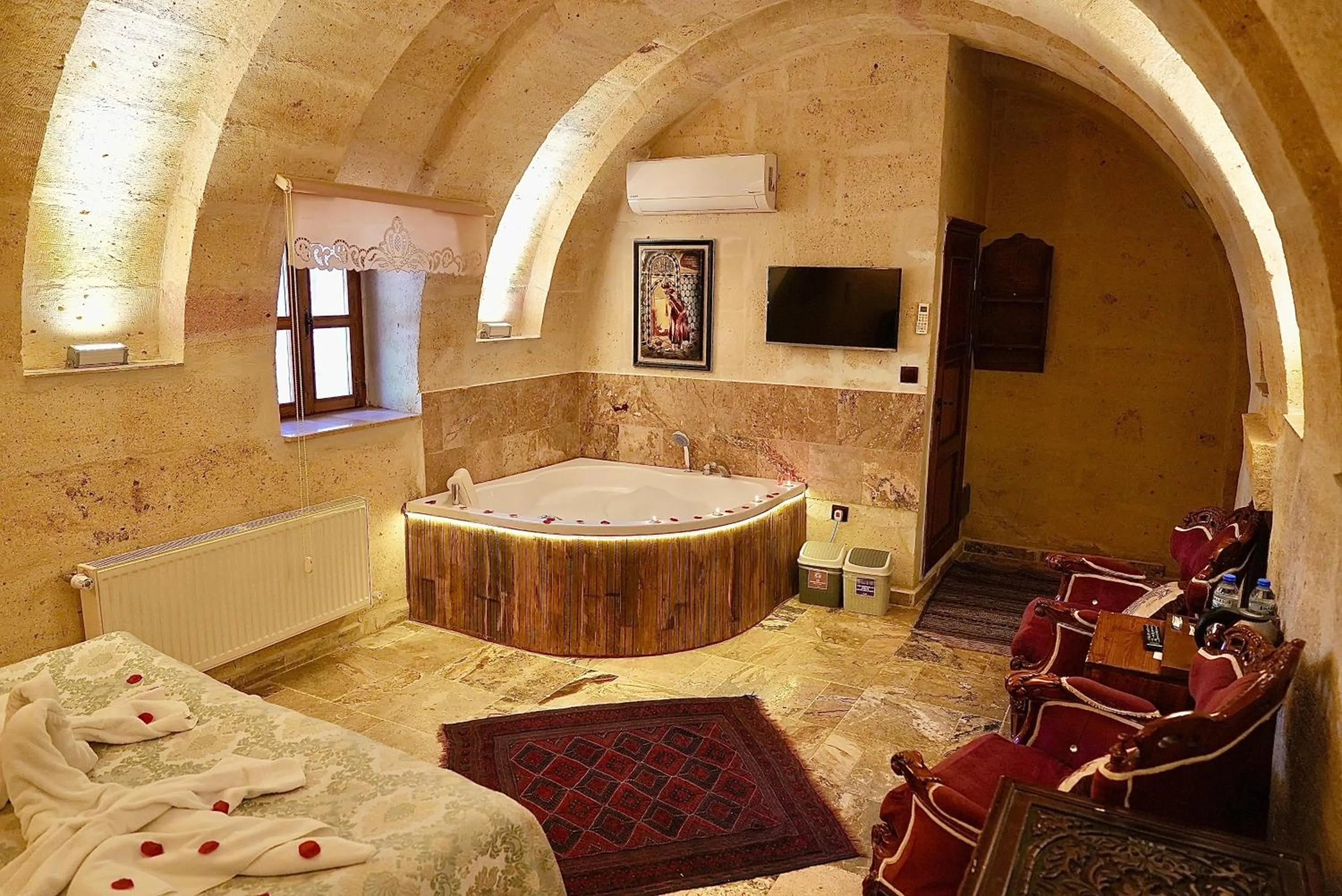 Bed in Avanos Suites