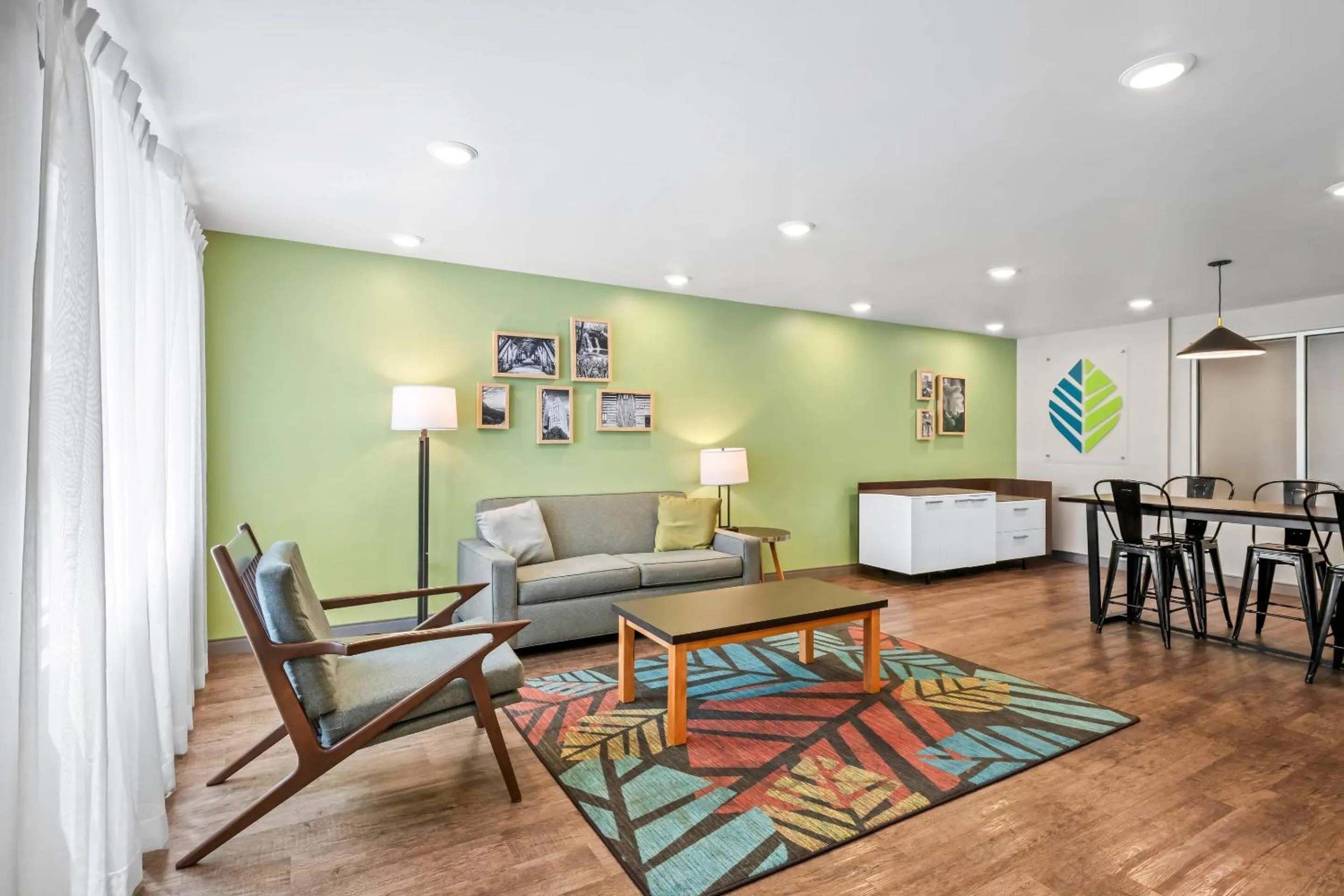 Lobby or reception in WoodSpring Suites Winston-Salem near Hanes Mall