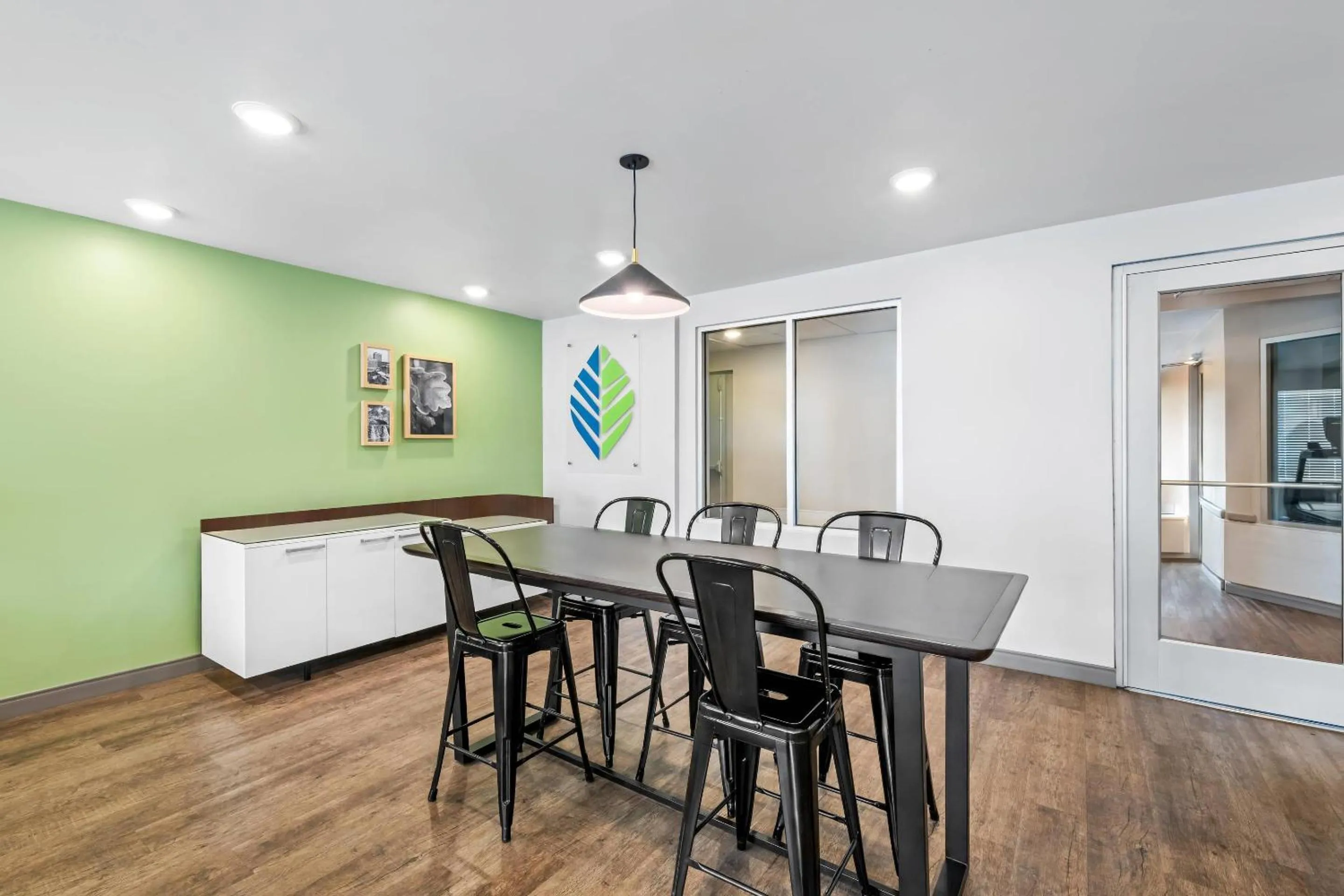 Lobby or reception in WoodSpring Suites Winston-Salem near Hanes Mall