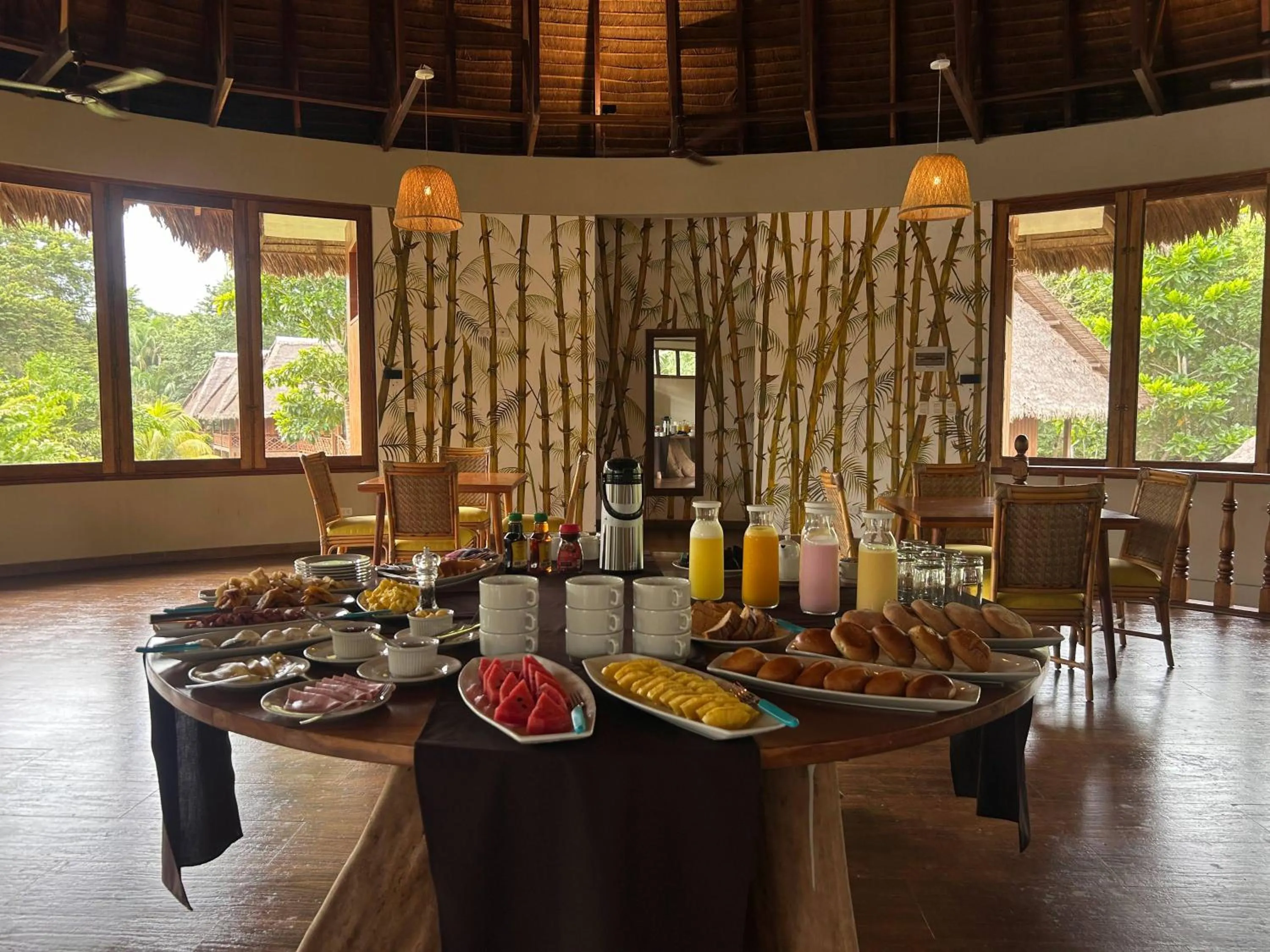 Breakfast in IKAM Riverview Amazon Lodge - Asociado Casa Andina
