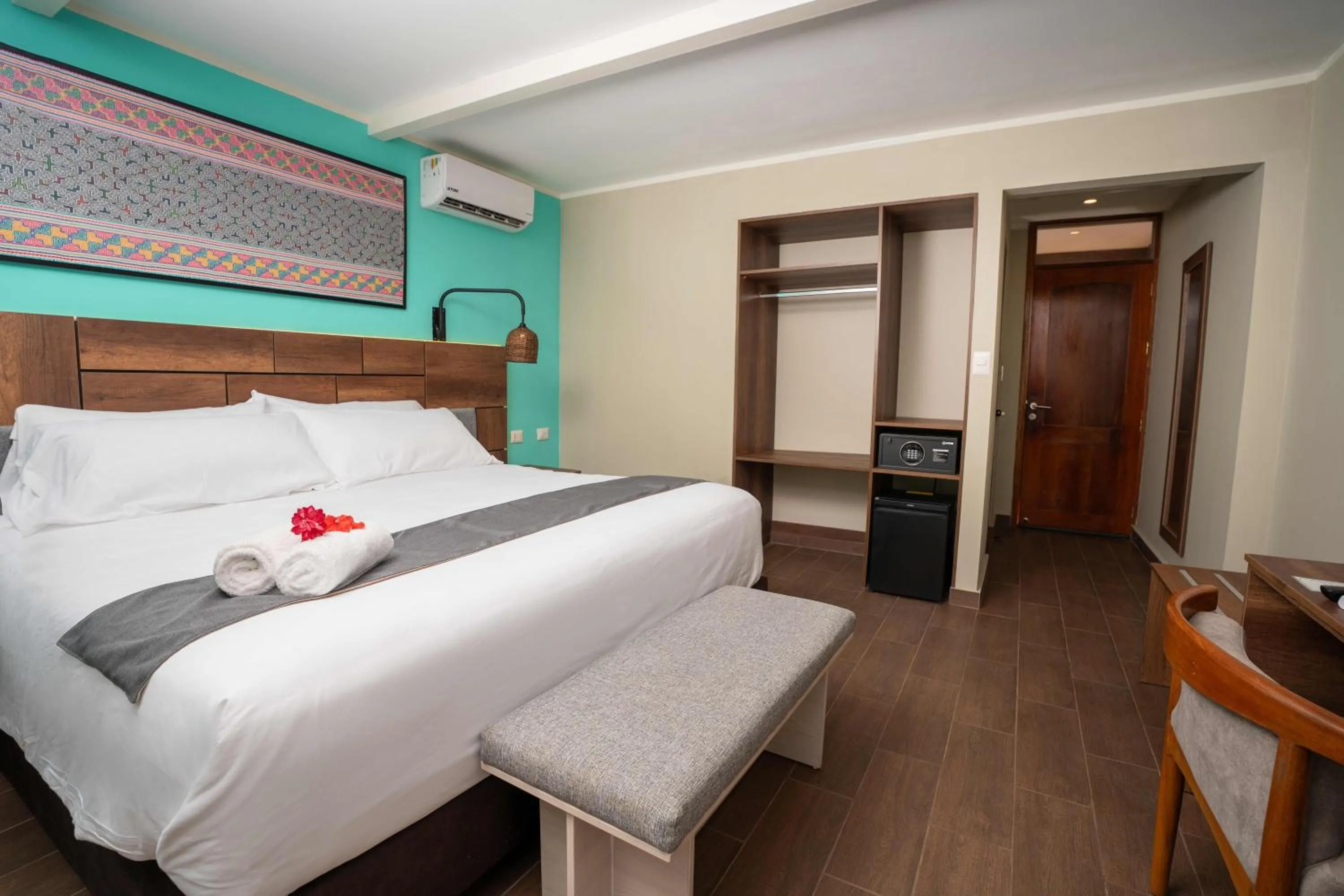 Bedroom, Bed in IKAM Riverview Amazon Lodge - Asociado Casa Andina