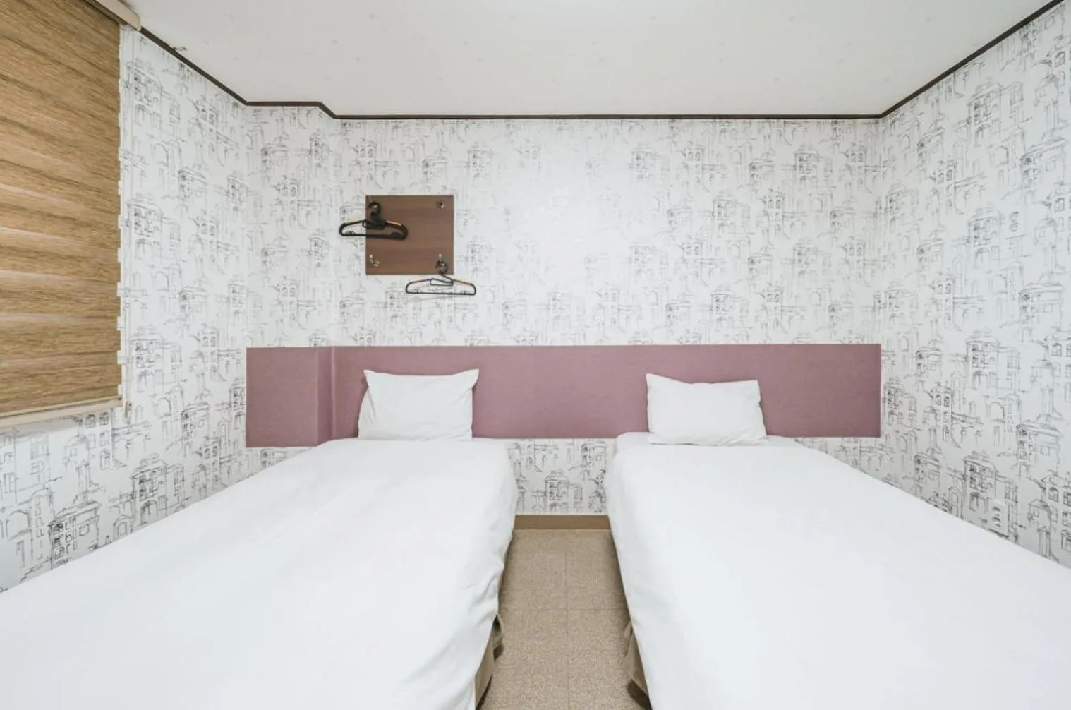 Bed in Manhattan Hotel