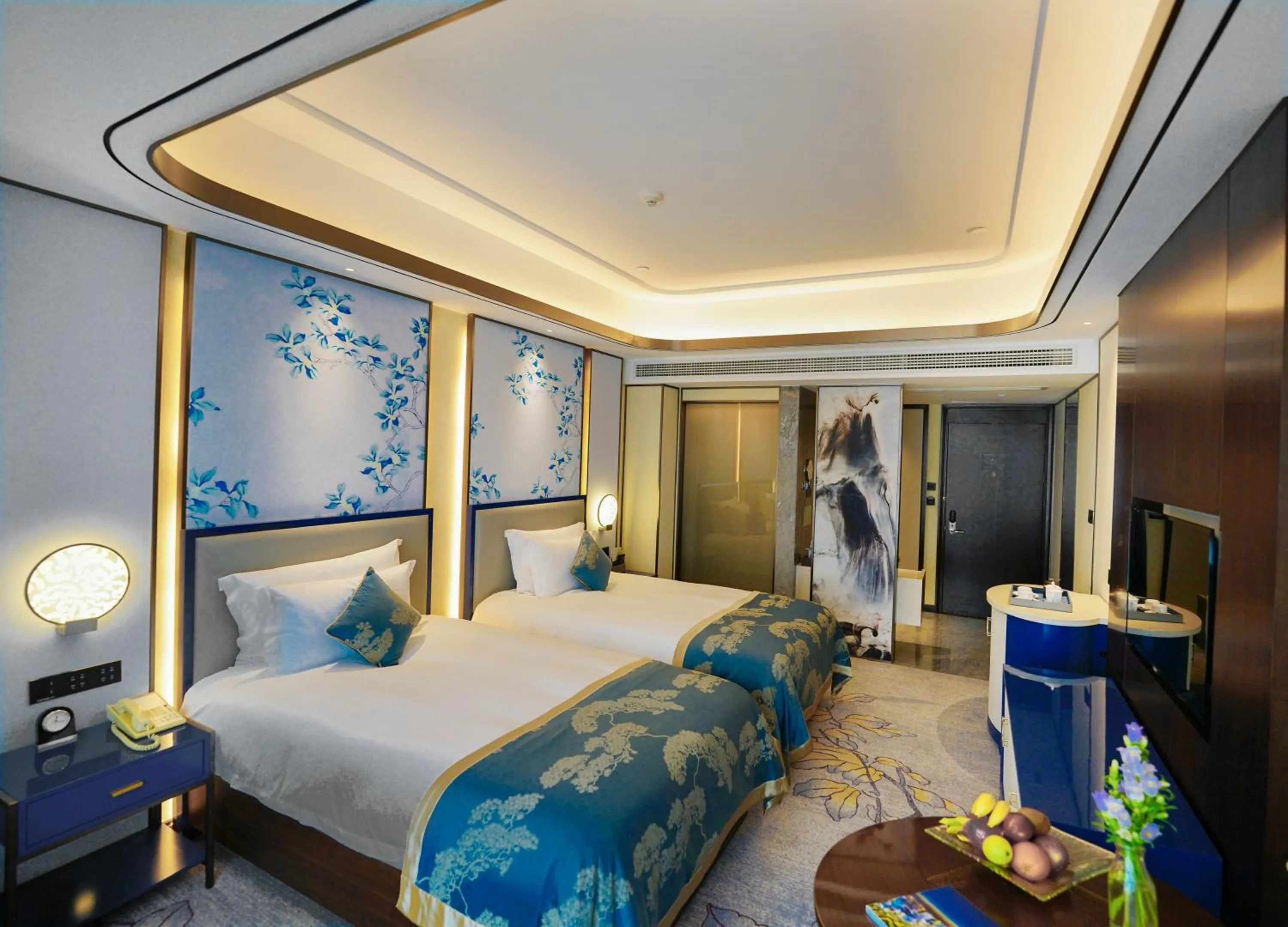 Bed in Nanyuan Hotel