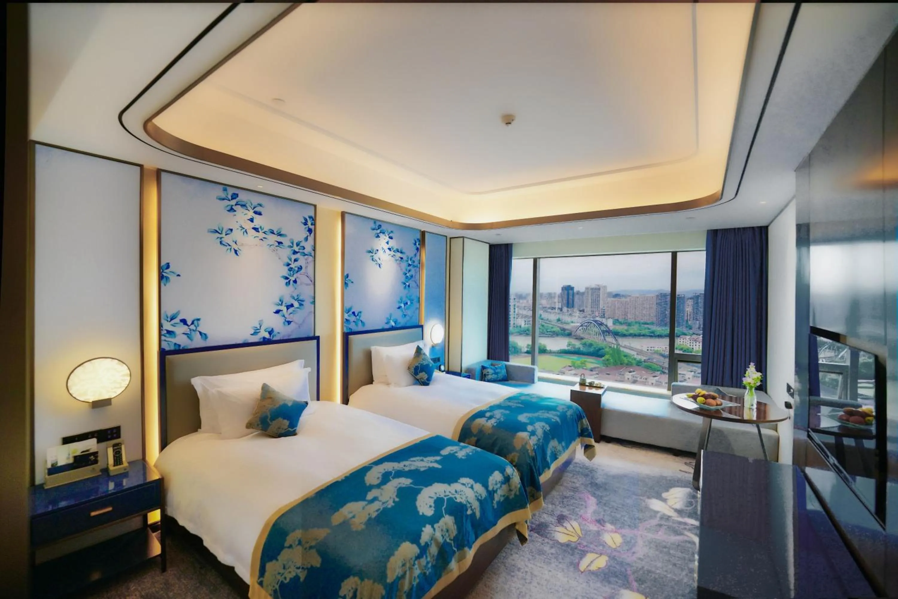 Bed in Nanyuan Hotel