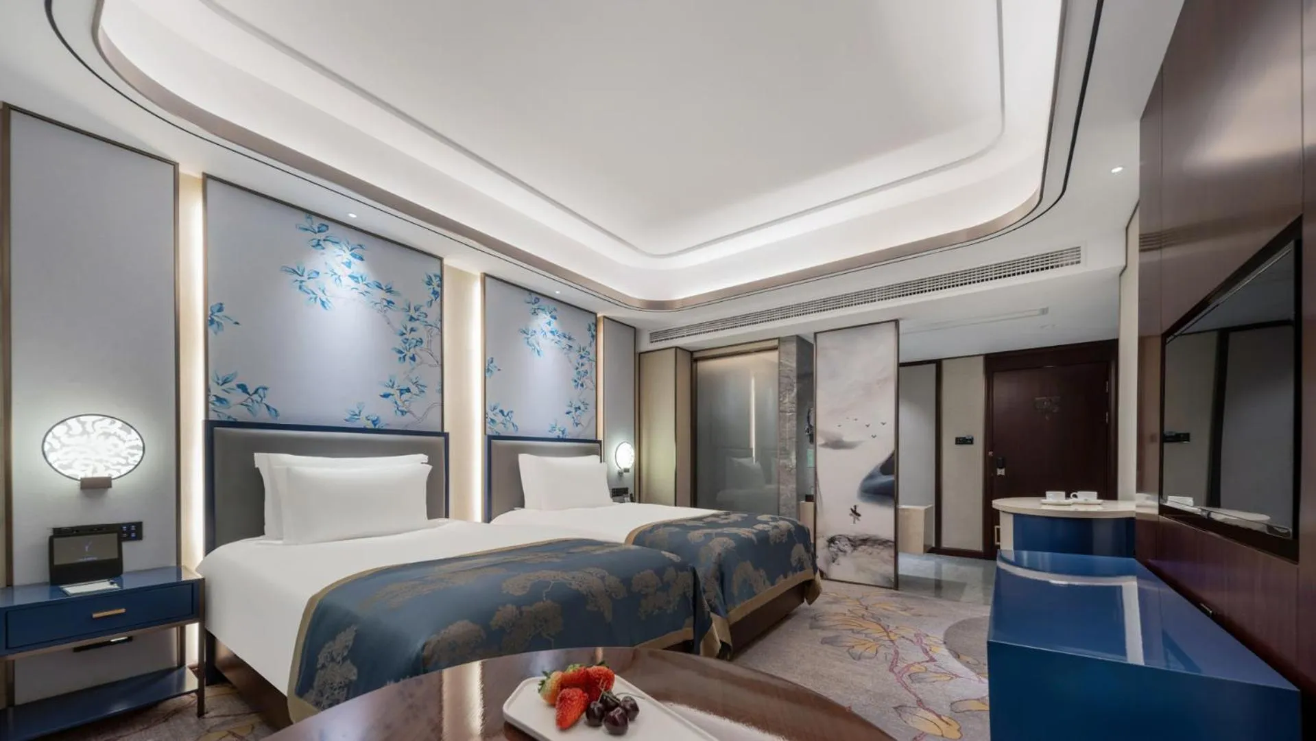 Bed in Nanyuan Hotel