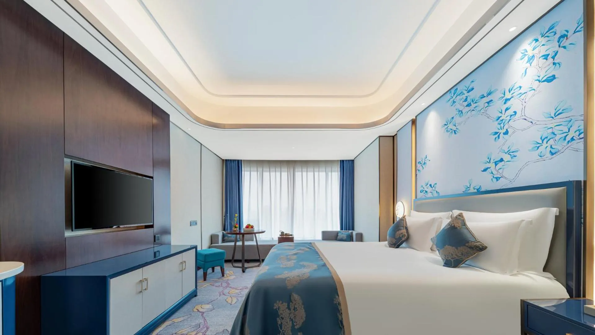 Bed in Nanyuan Hotel