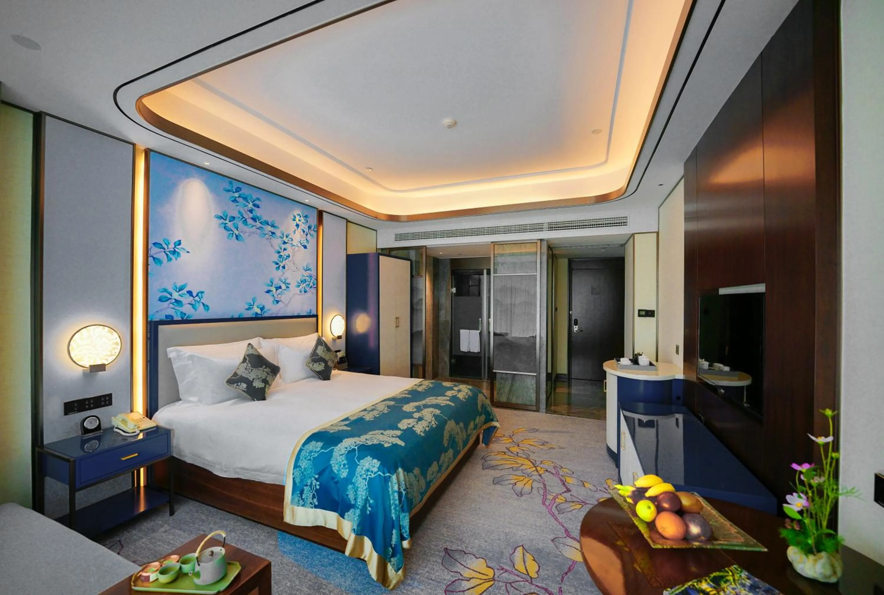 Bed in Nanyuan Hotel