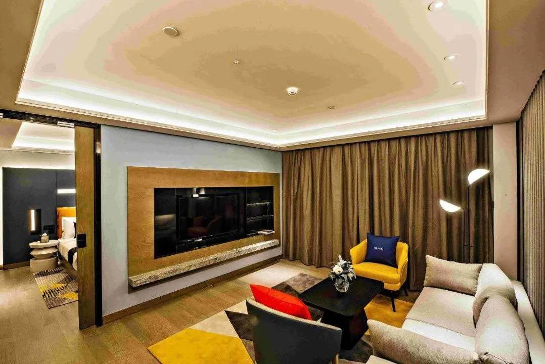 Living room in MUSTEL Hotel Guangzhou Nansha